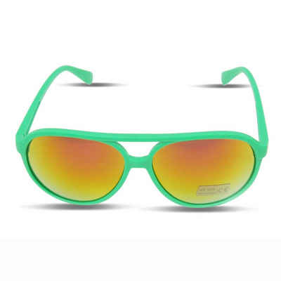 Sonia Originelli Sonnenbrille Sonnenbrille Neon Knallig Verspiegelt Fun Brille Onesize, Gläser: Verspiegelt