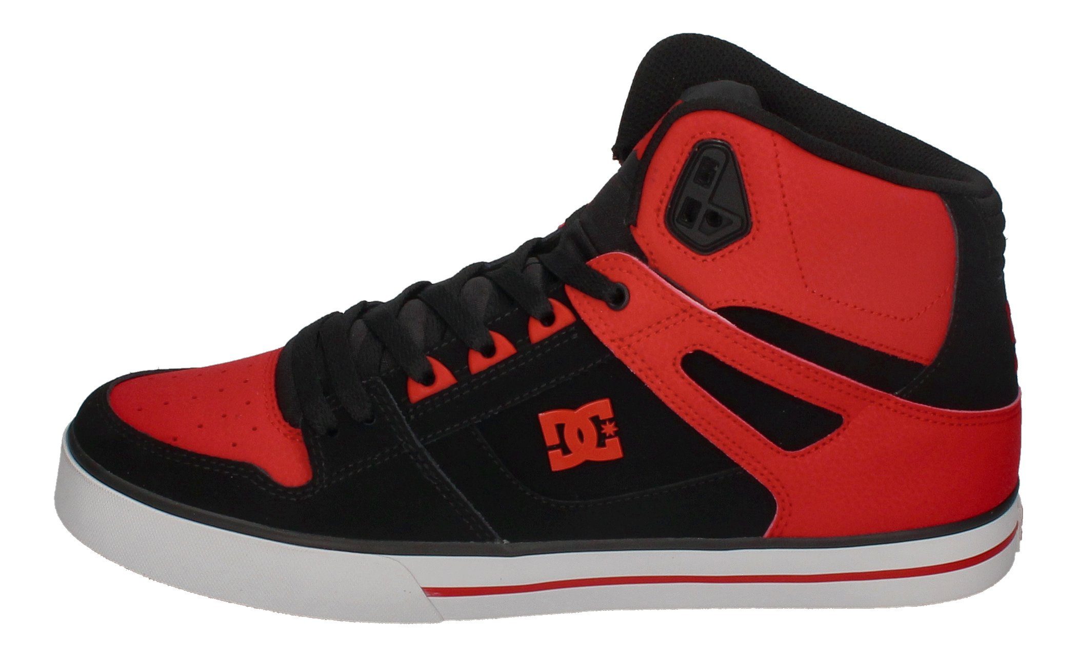 DC Shoes Pure HT WC ADYS400043 Skateschuh fiery red white black