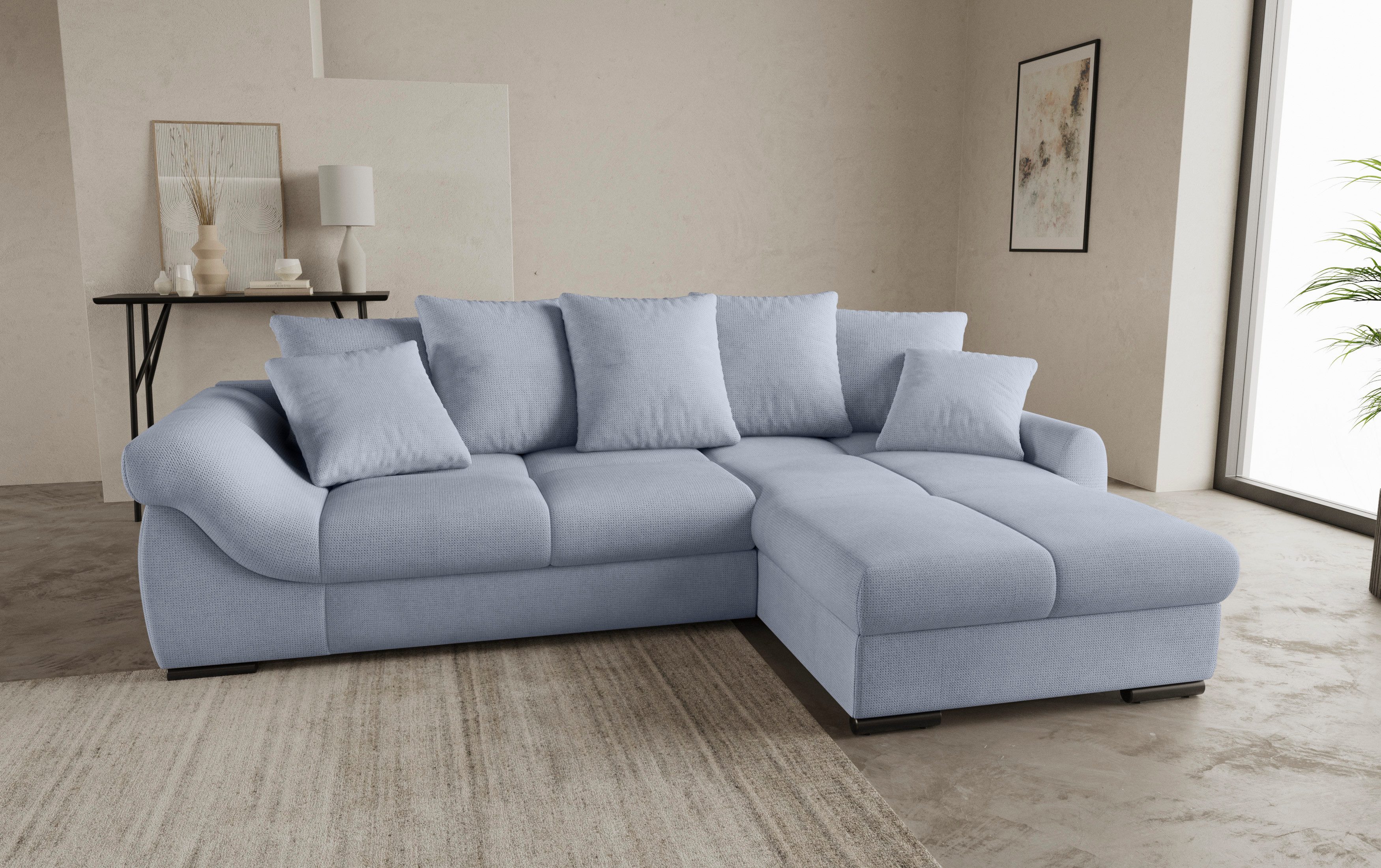 Mr. Couch Ecksofa Livorno L-Form, inkl. günstig online kaufen