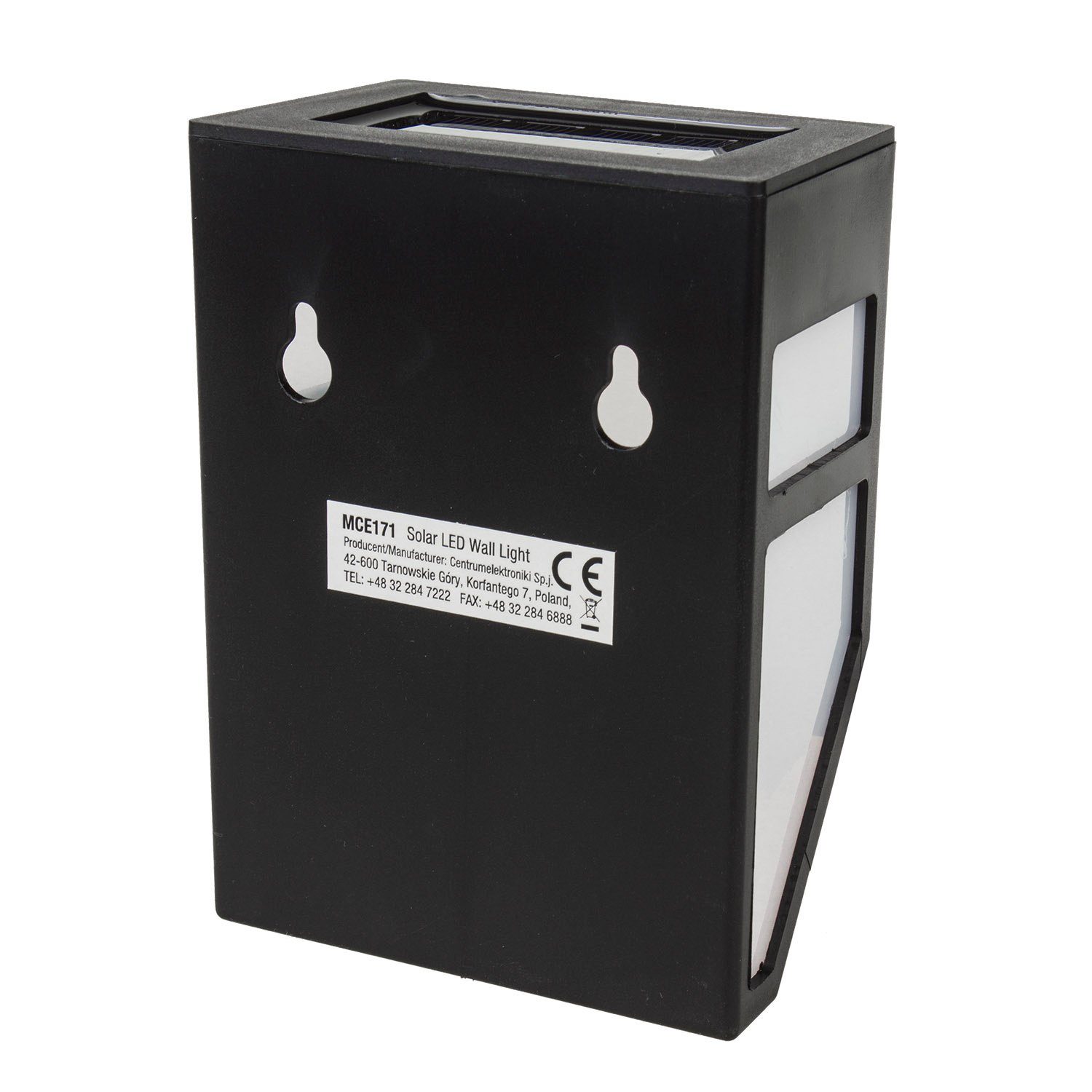 Maclean LED Solarleuchte MCE171, 2 Stk. Solar LED Gartenleuchte