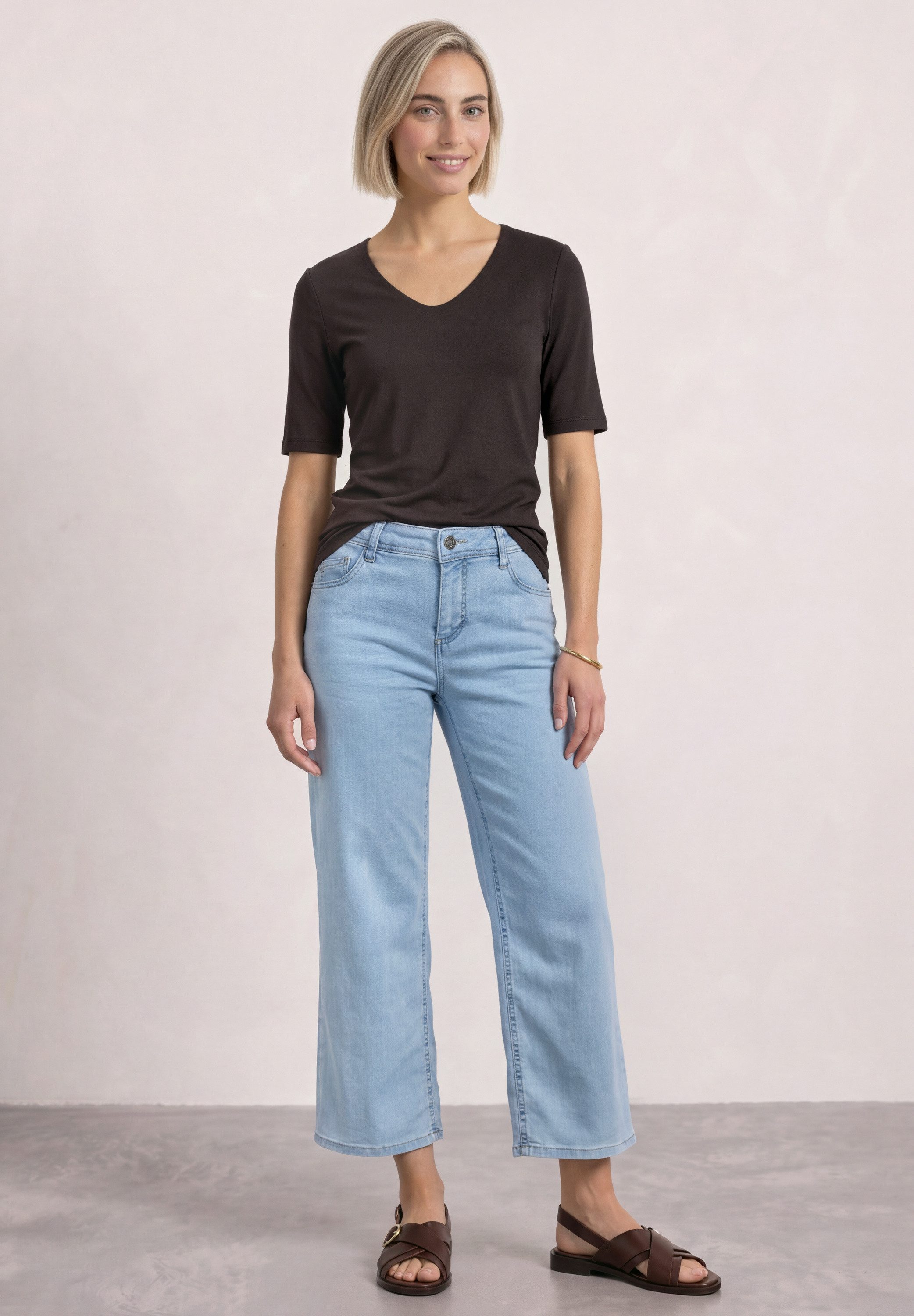 STREET ONE T-Shirt im soften Baumwoll-Mix – Bild 3 von 5
