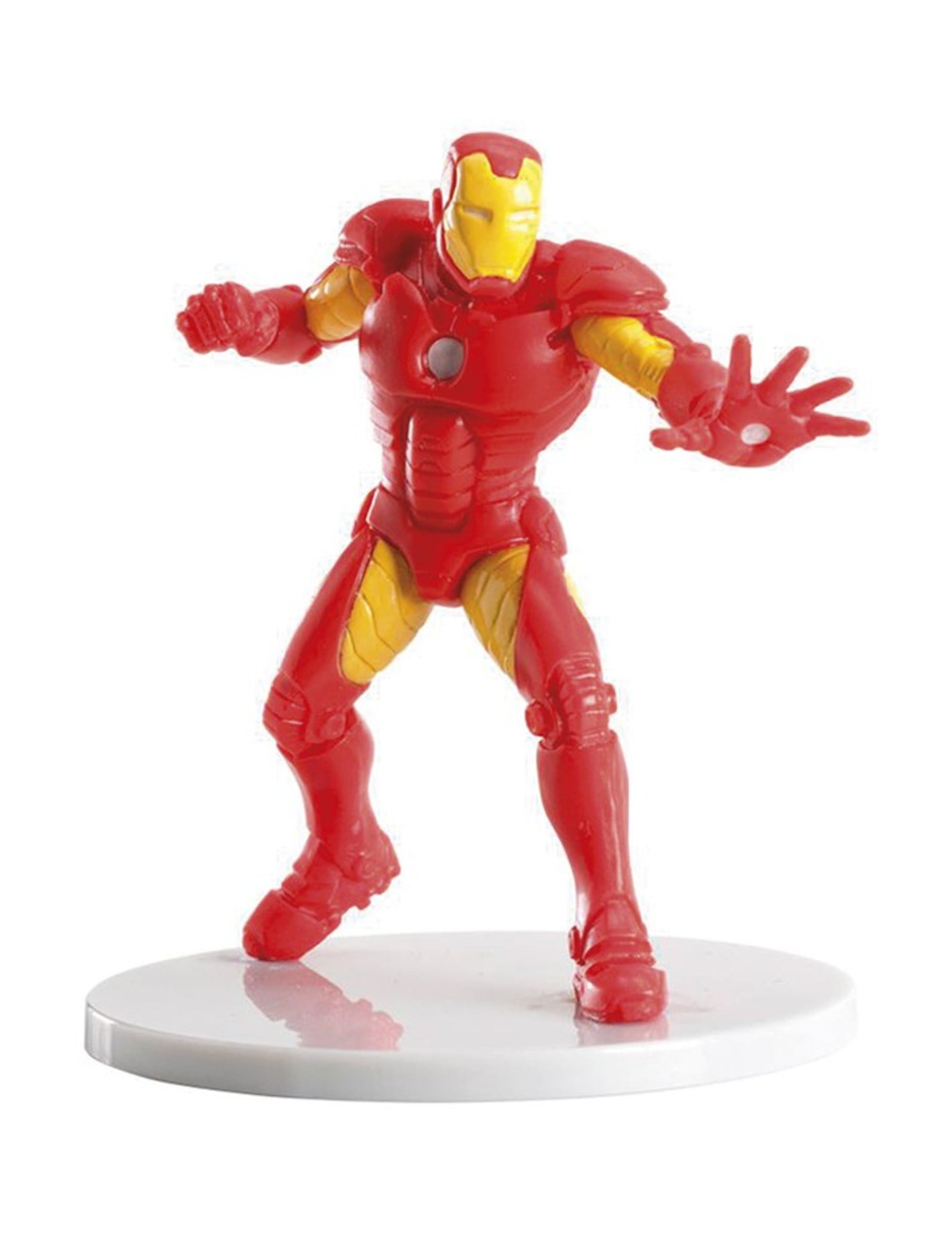 deKora Kostüm Iron Man-Kuchendekofigur Marvel-Lizenzartikel rot-gelb