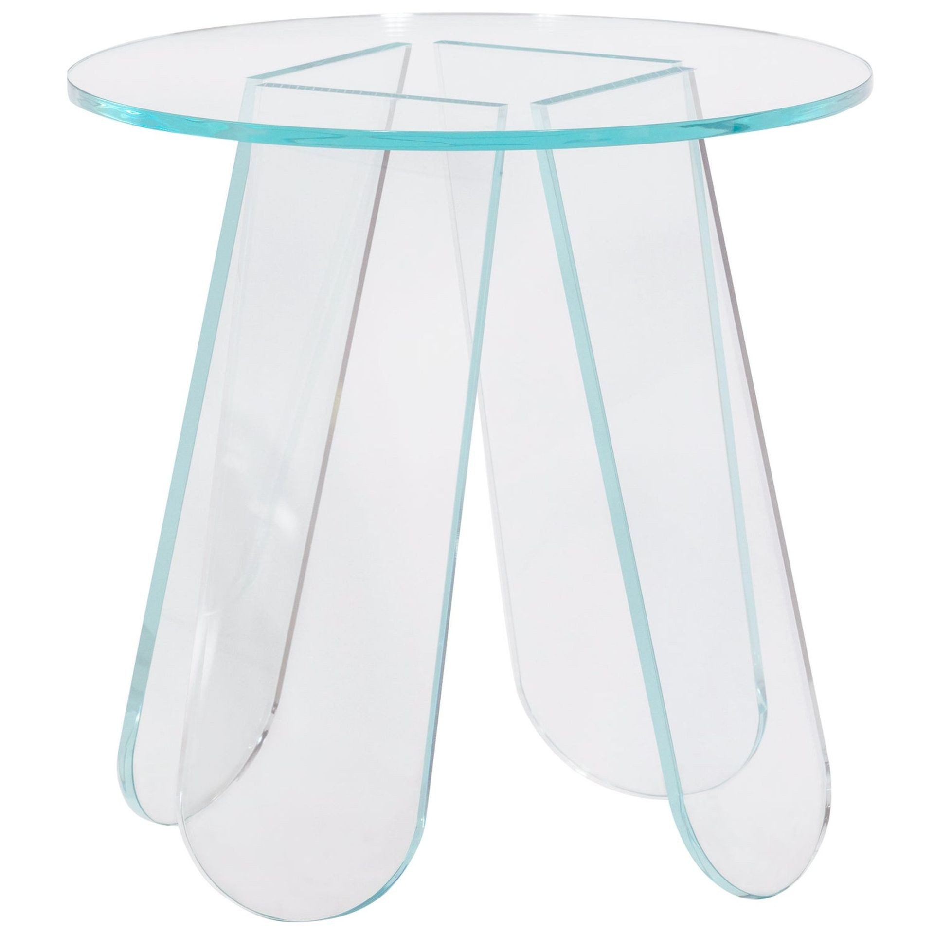 WOOOD Beistelltisch Couchtisch Walt Acryl Transparent In/Outdoor