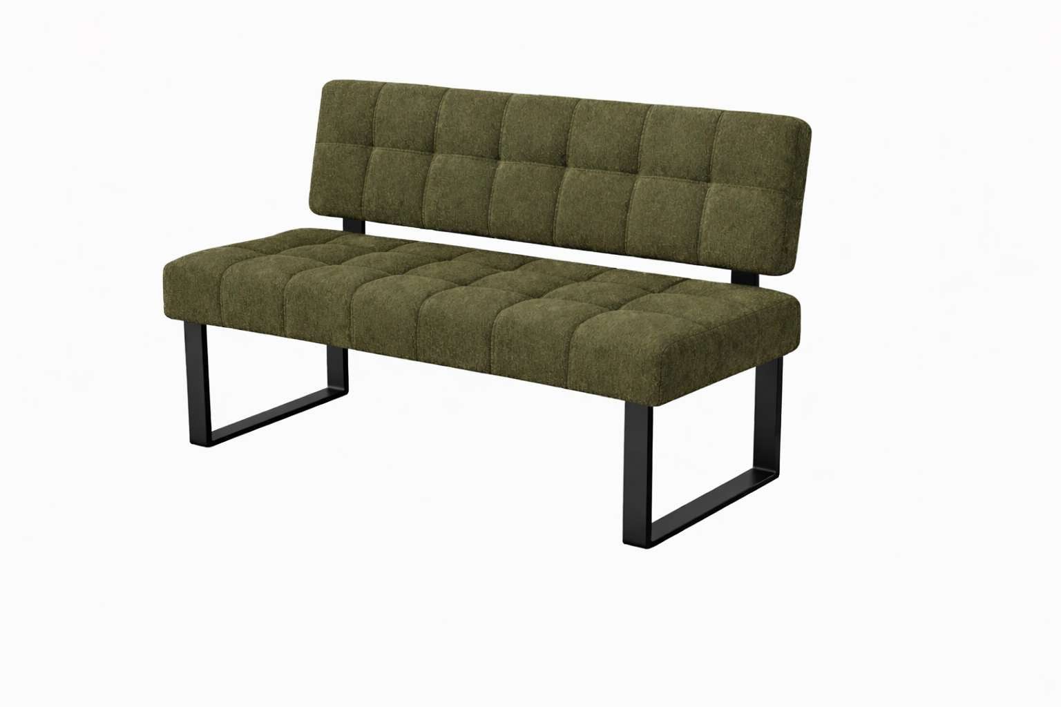 Home affaire Sitzbank Mia Küchenbank, Polsterbank, Esszimmerbank, 141x64 cm, Moderne Bank und Farben, Sitzplatzanzahl: 2-3, Frei in Raum stellbar