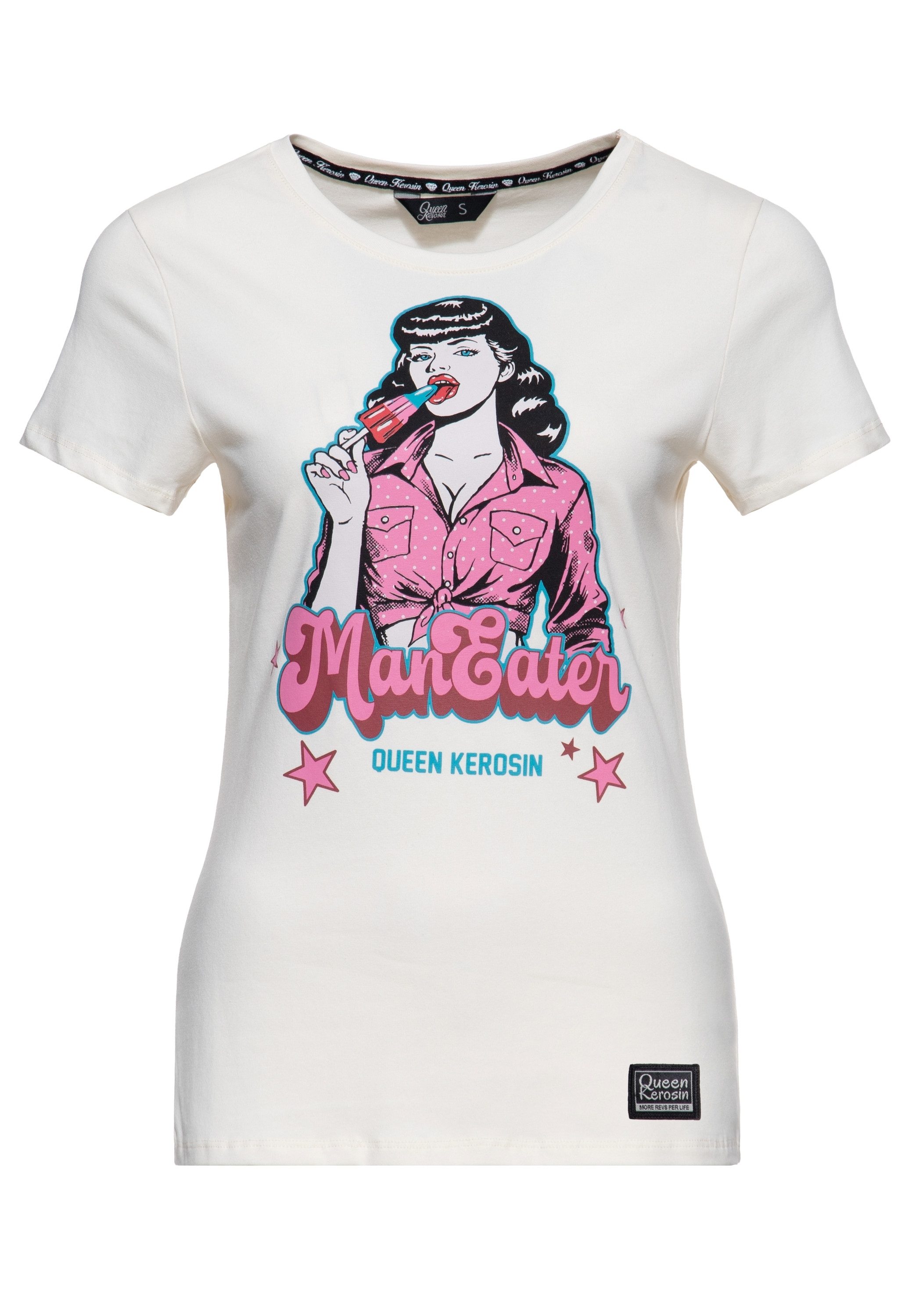 Print-Shirt Man Eater