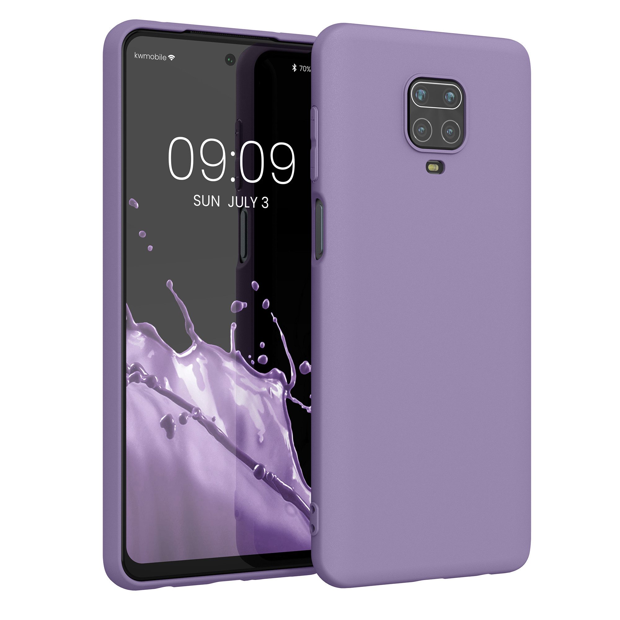 kwmobile Handyhülle Hülle für Xiaomi Redmi Note 9S / 9 Pro / 9 Pro Max, Hülle Silikon - Soft Handyhülle - Handy Case Cover