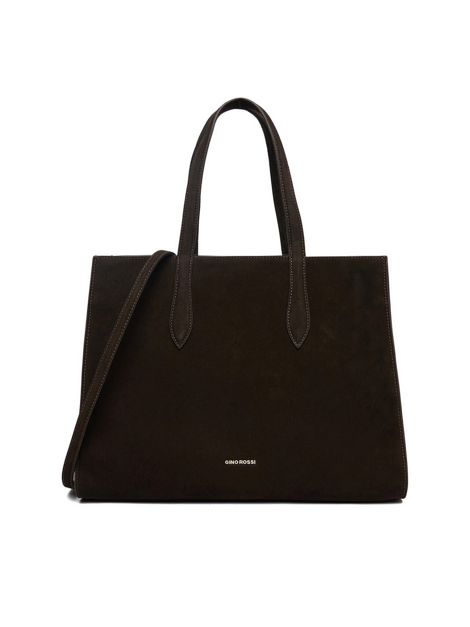 GINO ROSSI Handtasche Gino Rossi Damenhandtasche Braun Gino Rossi-LA224-19154 Braun Dunkel