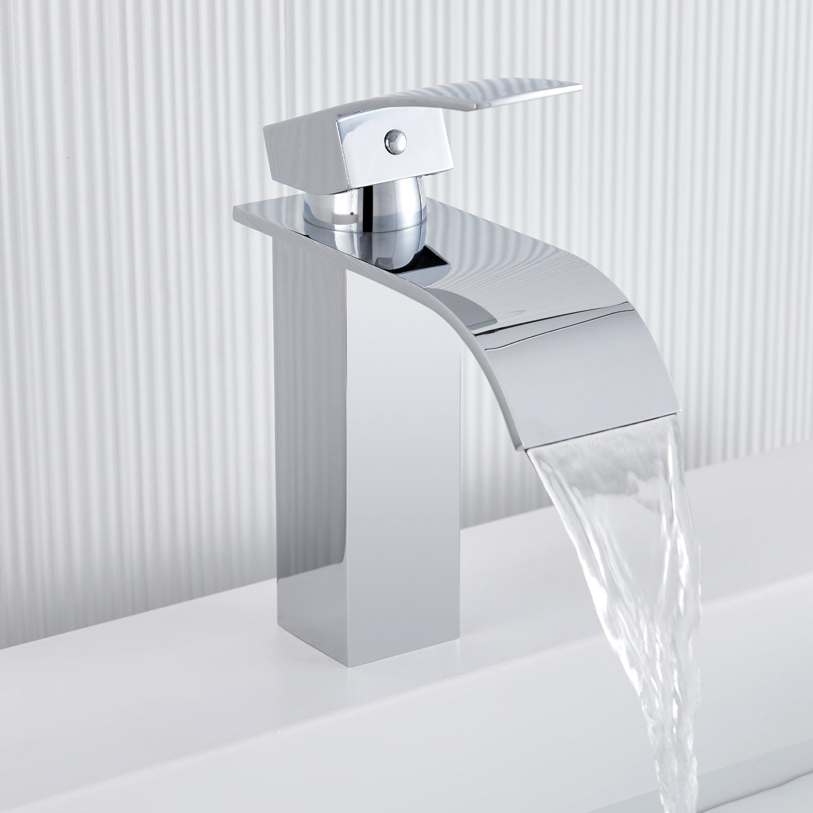 Auralum Max Waschtischarmatur Wasserfall Wasserhahn Bad günstig online kaufen