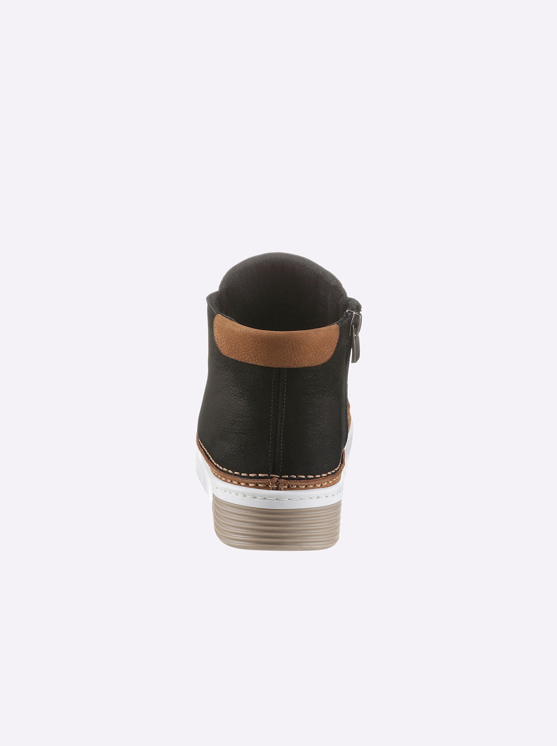 Gemini Stiefelette Stiefelette Wechselfußbett, Antirutschsohle, Flexible Laufsohle