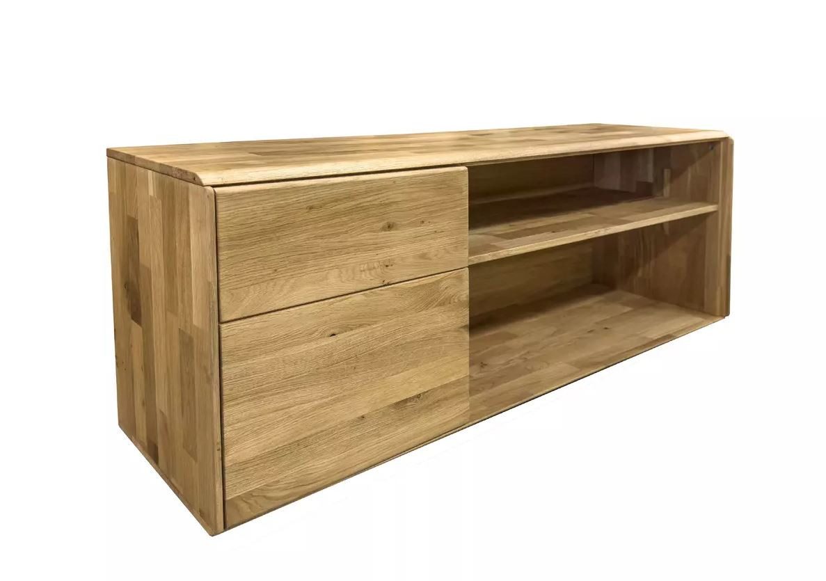 Main Möbel TV-Schrank TV Element 149x47cm "Messina" Wildeiche massiv