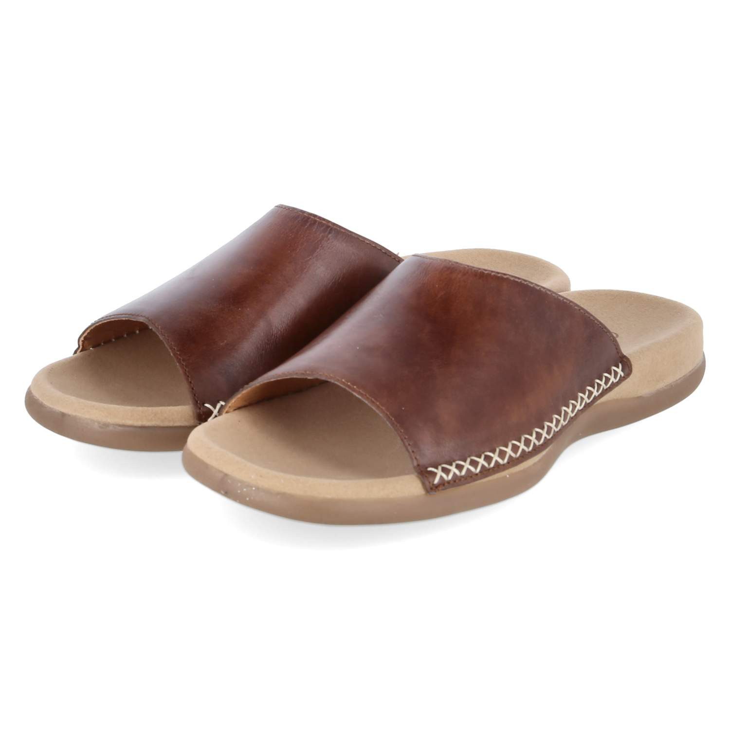 Gabor Gabor 03.705.24 Damen Glattleder braun Pantolette