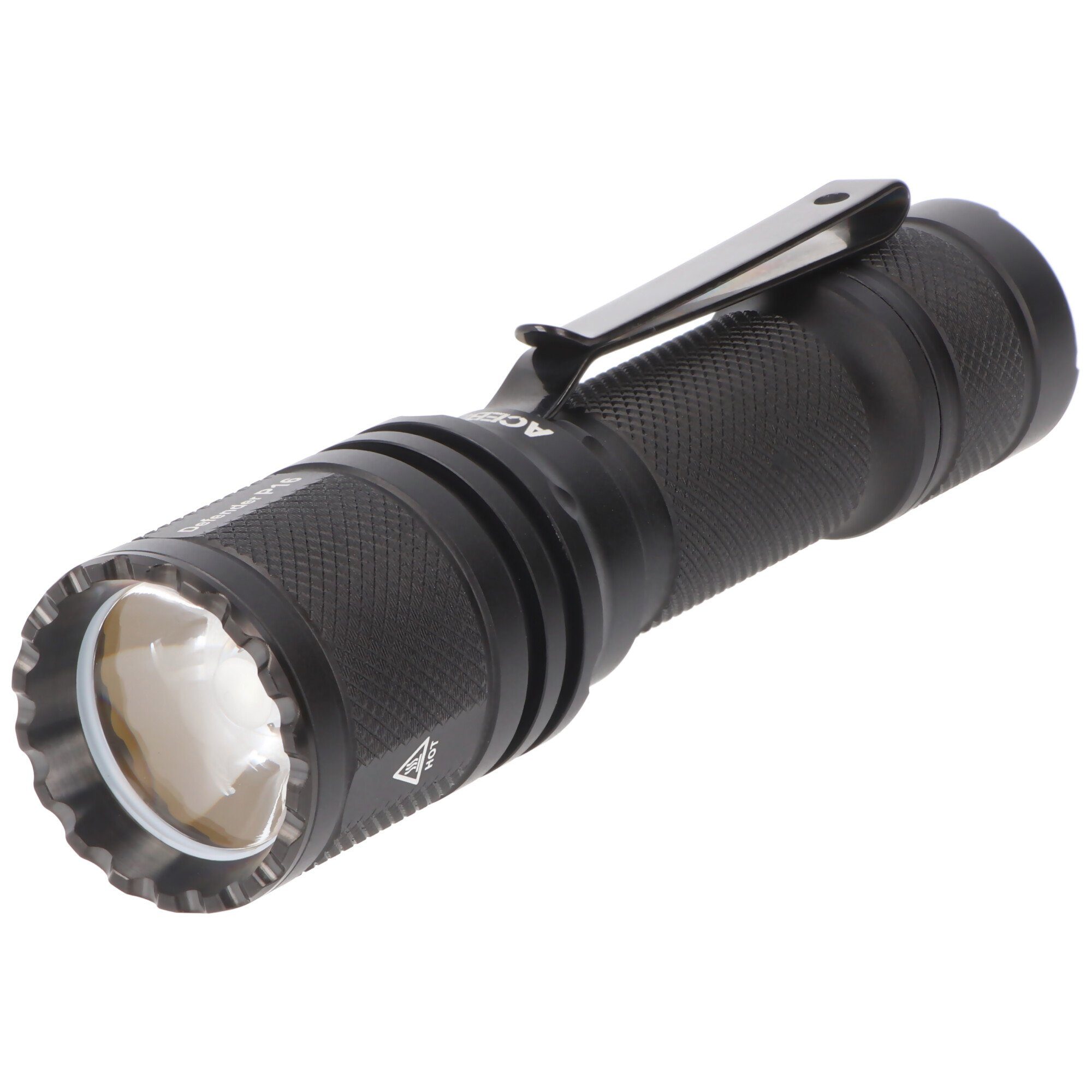 Acebeam Arbeitsleuchte AceBeam P16 taktische Taschenlampe, Defender P16, Dual Tail Switch De