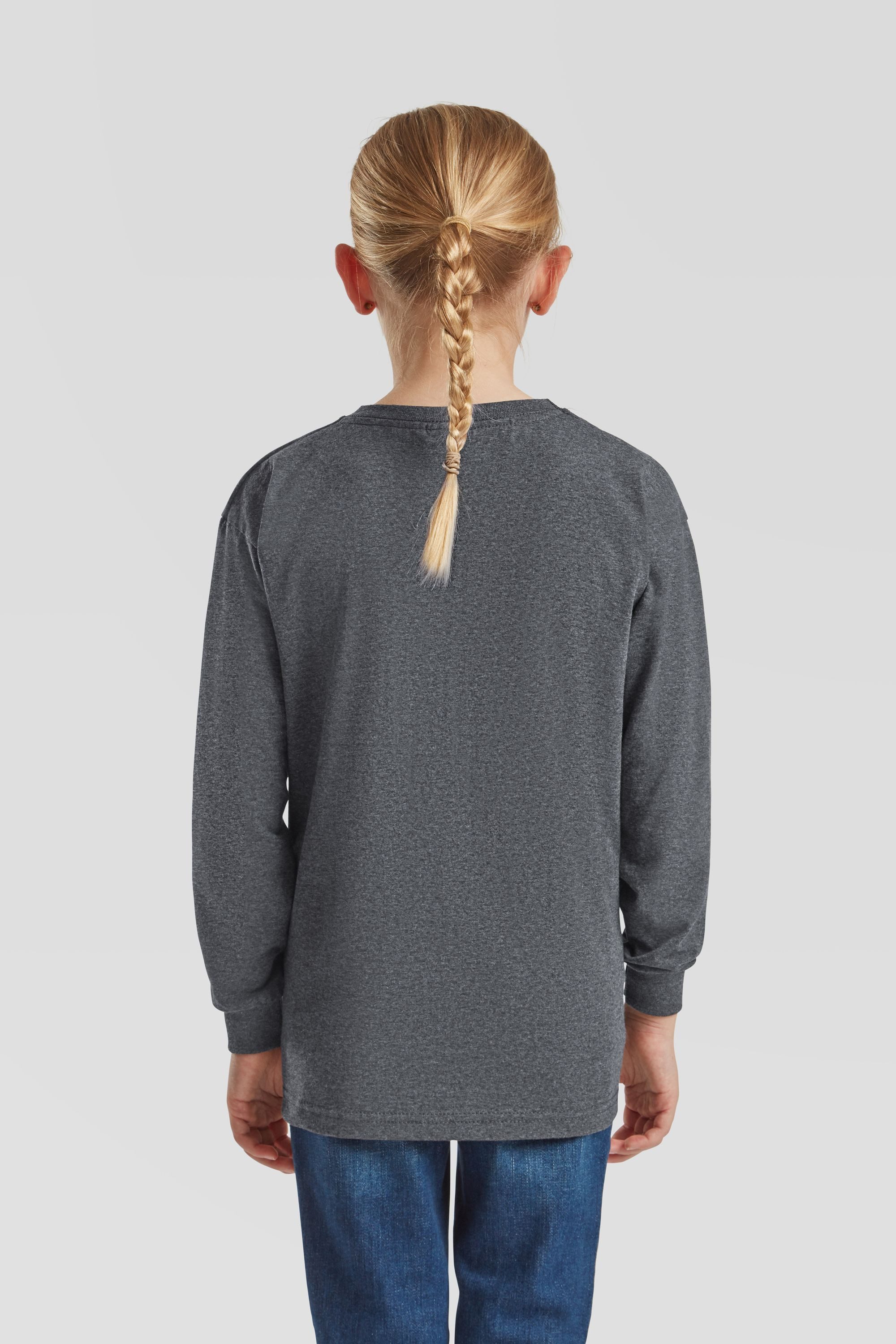 Fruit of the Loom Longsleeve Kids Valueweight Long Sleeve T-Shirt – Bild 5 von 5