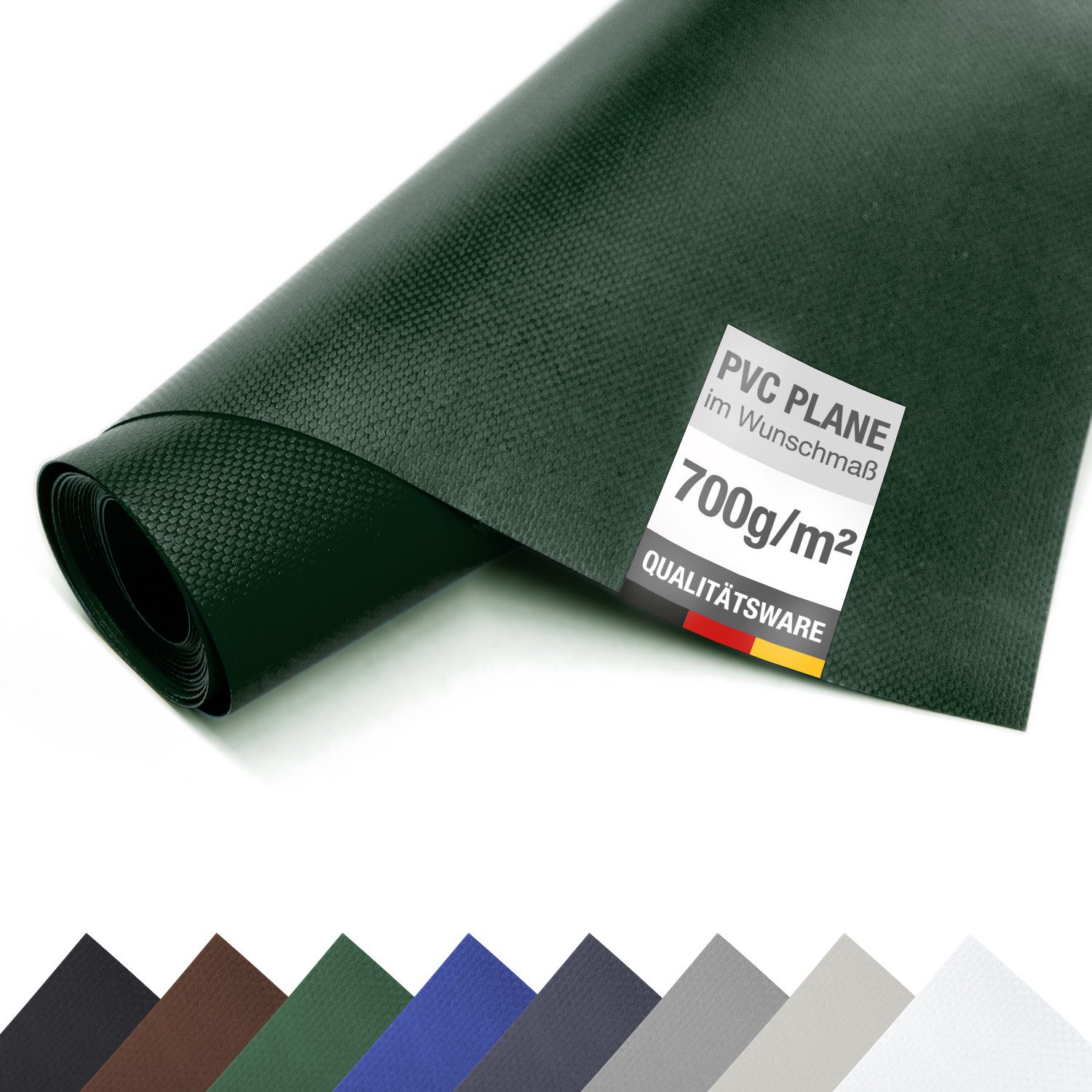 ANKO Планирование Schutzplane LKW PVC Plane 700 g/m² Meterware Plane Premium, Abdeckplane Gewebeplane Schutzplane hochwertig matt