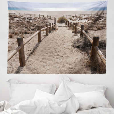Wandteppich aus Weiches Mikrofaser Stoff Für das Wohn und Schlafzimmer, Abakuhaus, rechteckig, Strand Coastal Ferien Ozean