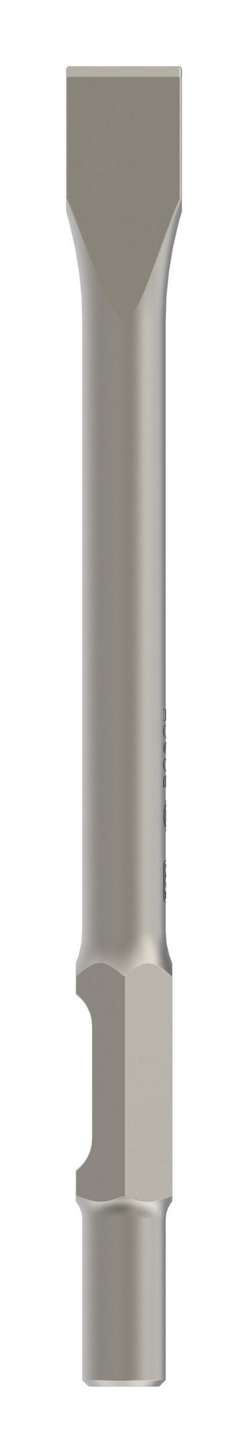 BOSCH Steinbohrer Pro Hex-4C, Pro HEX 30-4C Flachmeißel mit Sechskantaufnahme, 35 x 400 mm