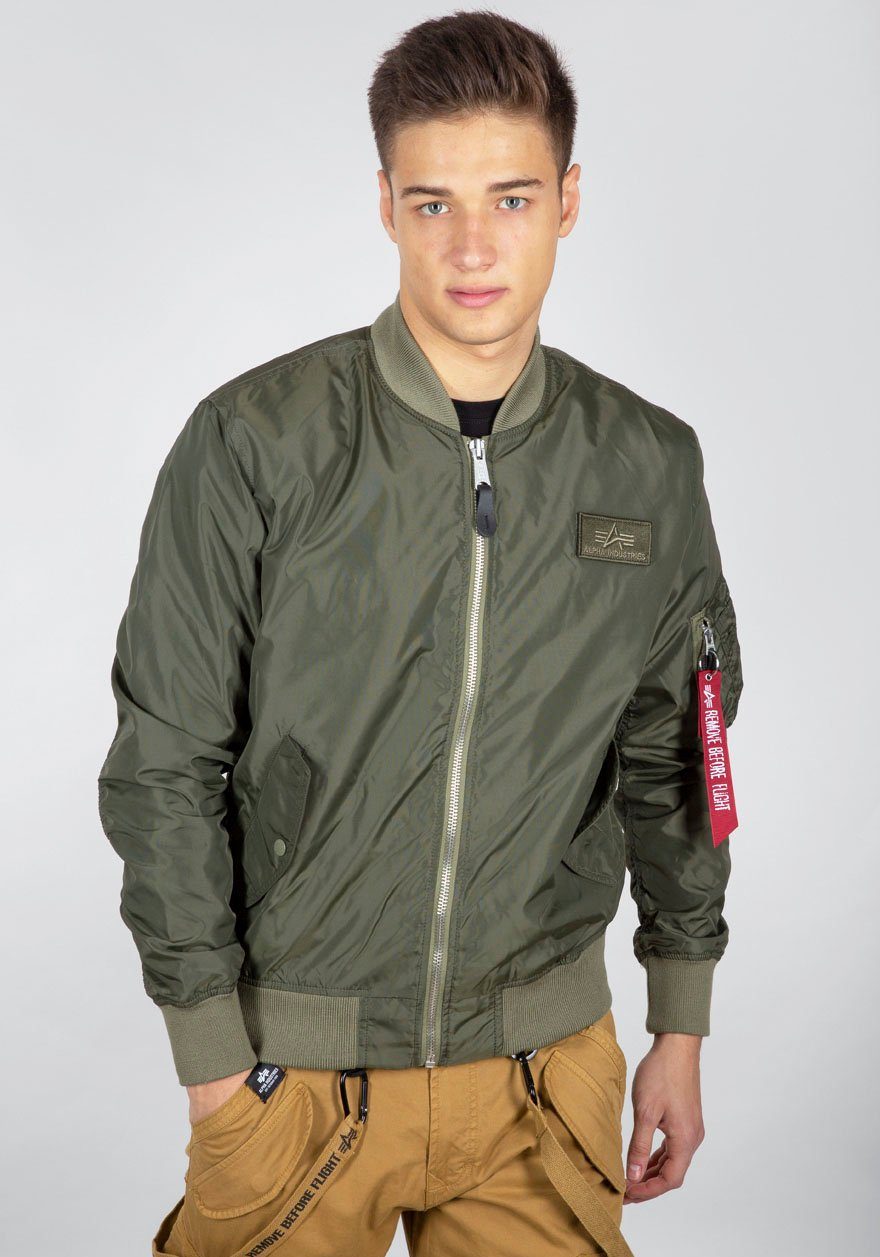 Industries olive Alpha Bomberjacke MA-1 TTC dark