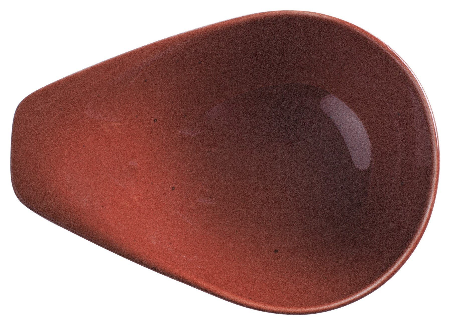 Kahla Suppenschale Homestyle 0,60 l, Porzellan, Handglasiert, Made in Germany siena red