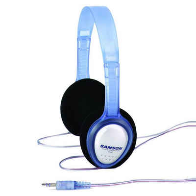 Samson PH-60 Kopfhörer (Stereo, Blau)