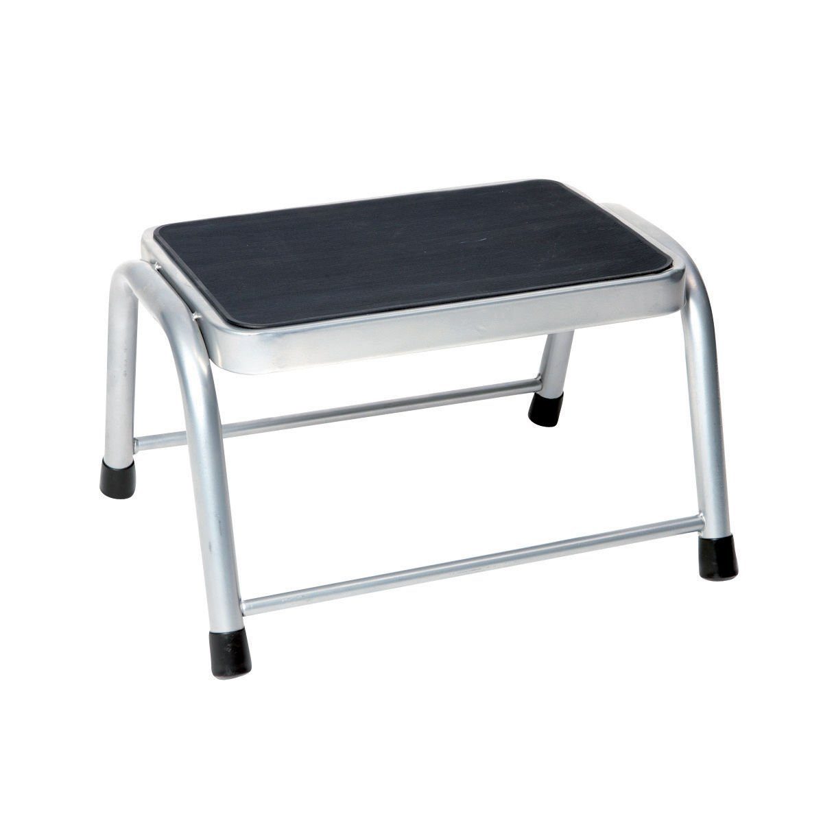 Bo-Camp Trittleiter Trittstufe Stahl Wohn Mobil Wagen, Leiter Tritt Hocker Camping Antirutsch