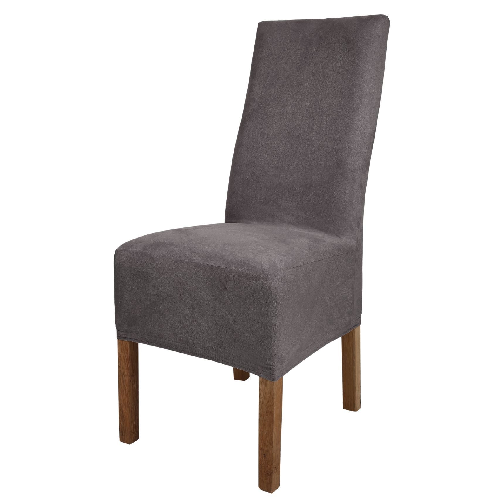 sh SCHEFFLER-HOME LIVE HOMESTYLE Stuhlhusse Leon Stoff Veltara, Premium-Microfaser Veltara in edler Wildleder-Optik