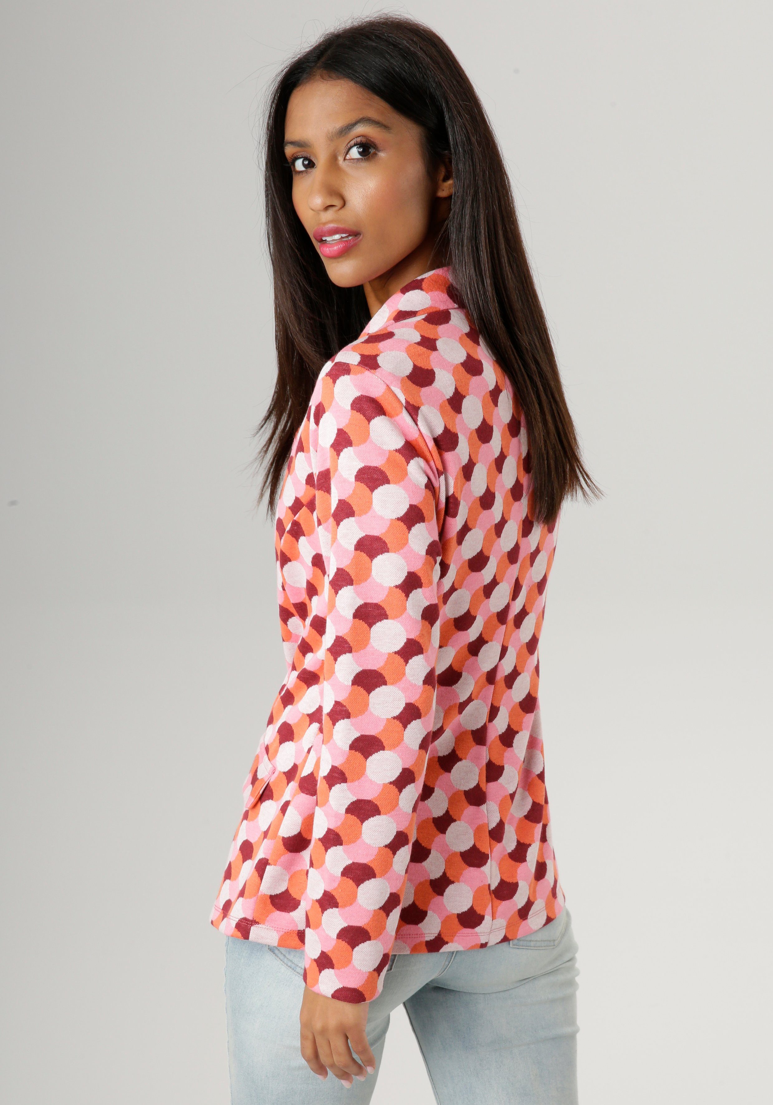 Aniston SELECTED Kurzblazer in Jacquard-Qualität