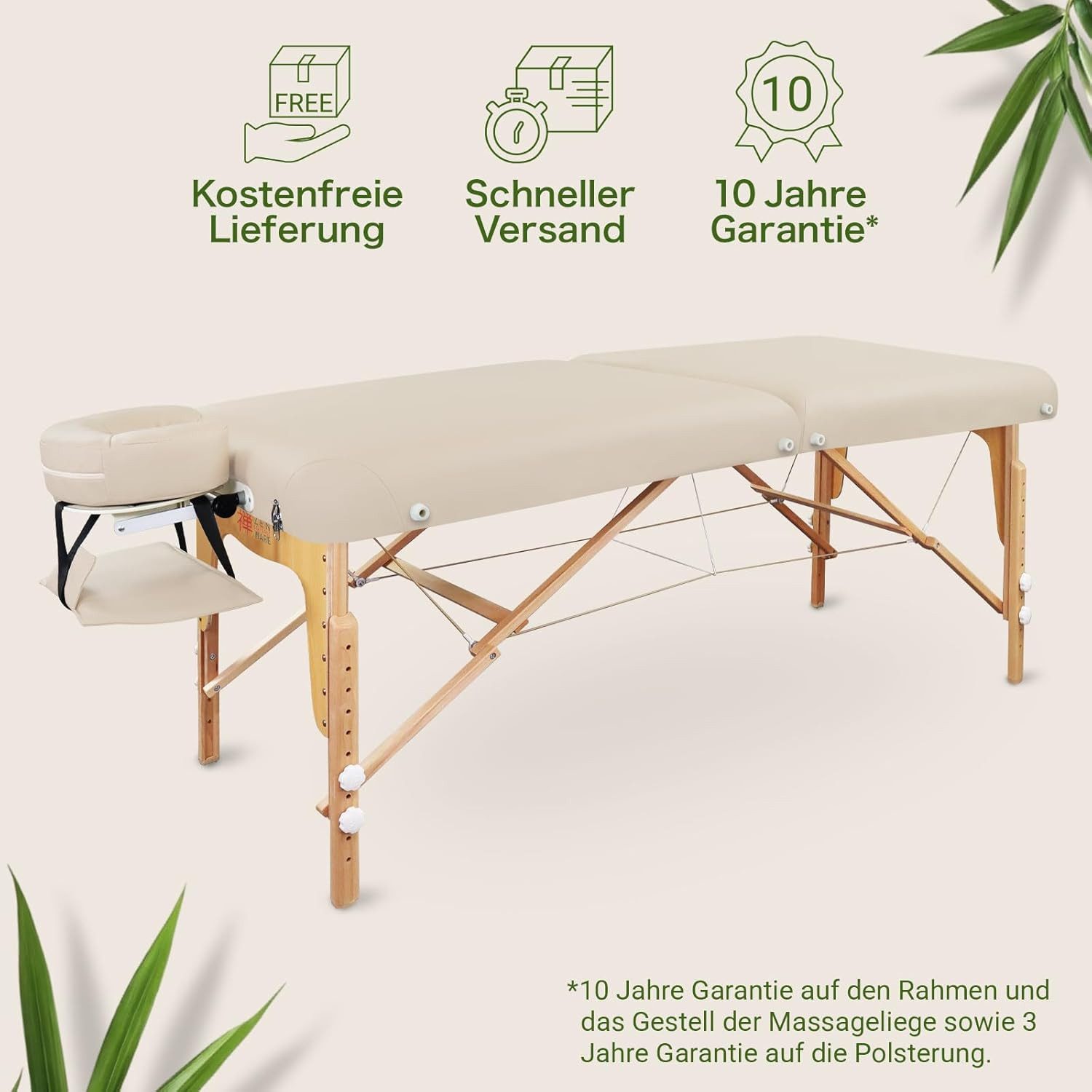 ZEN MASSAGE WARE Massageliege Massageliege Zen Round Corner