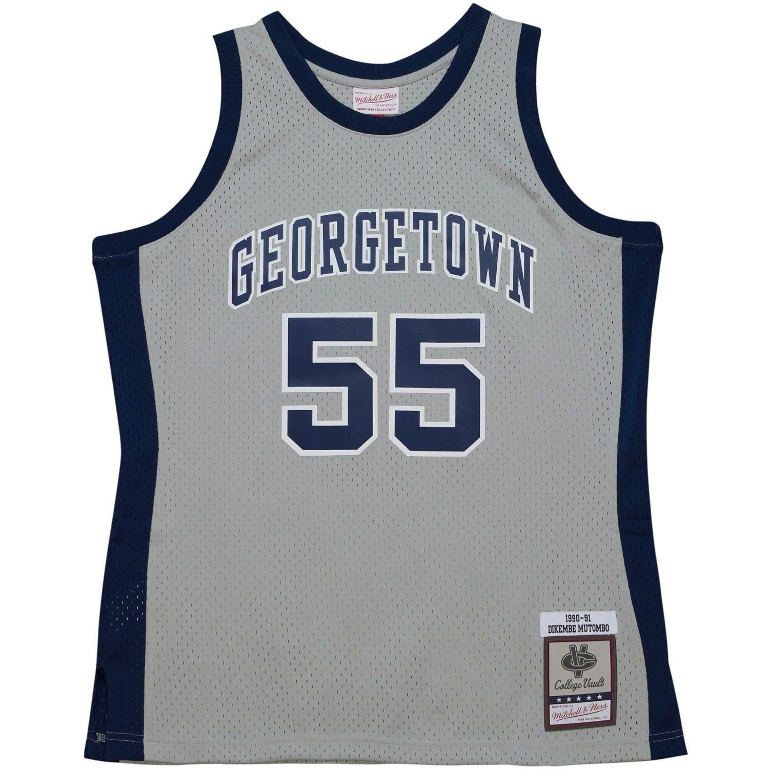 Mitchell & Ness Basketballtrikot Dikembe Mutombo Georgetown University Swingman Jer