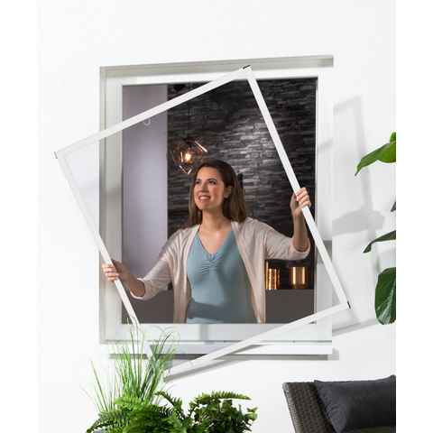 hecht international Insektenschutz-Fensterrahmen MASTER SLIM 3.0, BxH: 130x150 cm