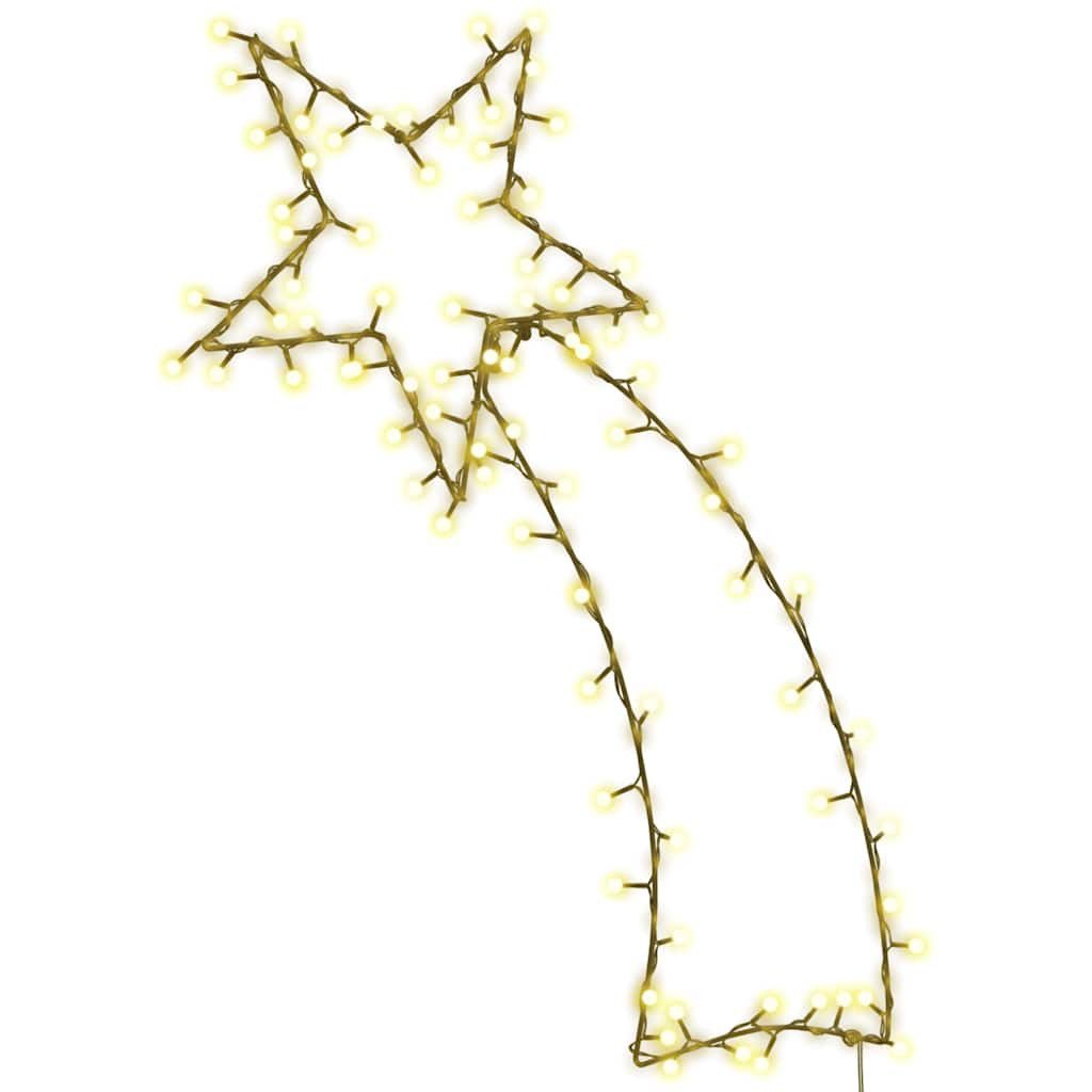 Weihnachtsfigur Weihnachtsbeleuchtung Sternschnuppen-Silhouette 115 LEDs