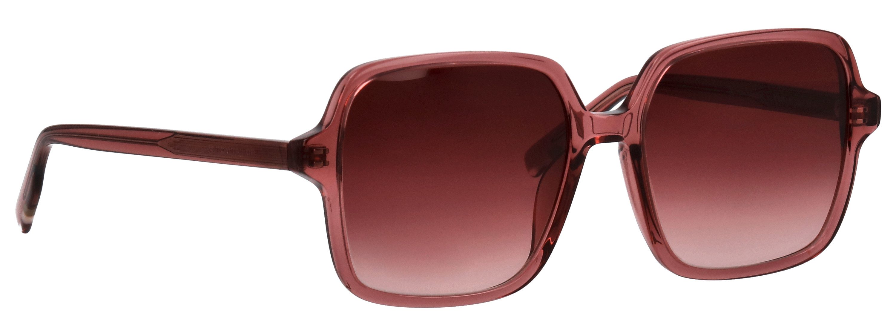 TOM TAILOR Sonnenbrille Modell 676007 Form Feminin, Logoschriftzug auf Bügel, Kunststofffassung