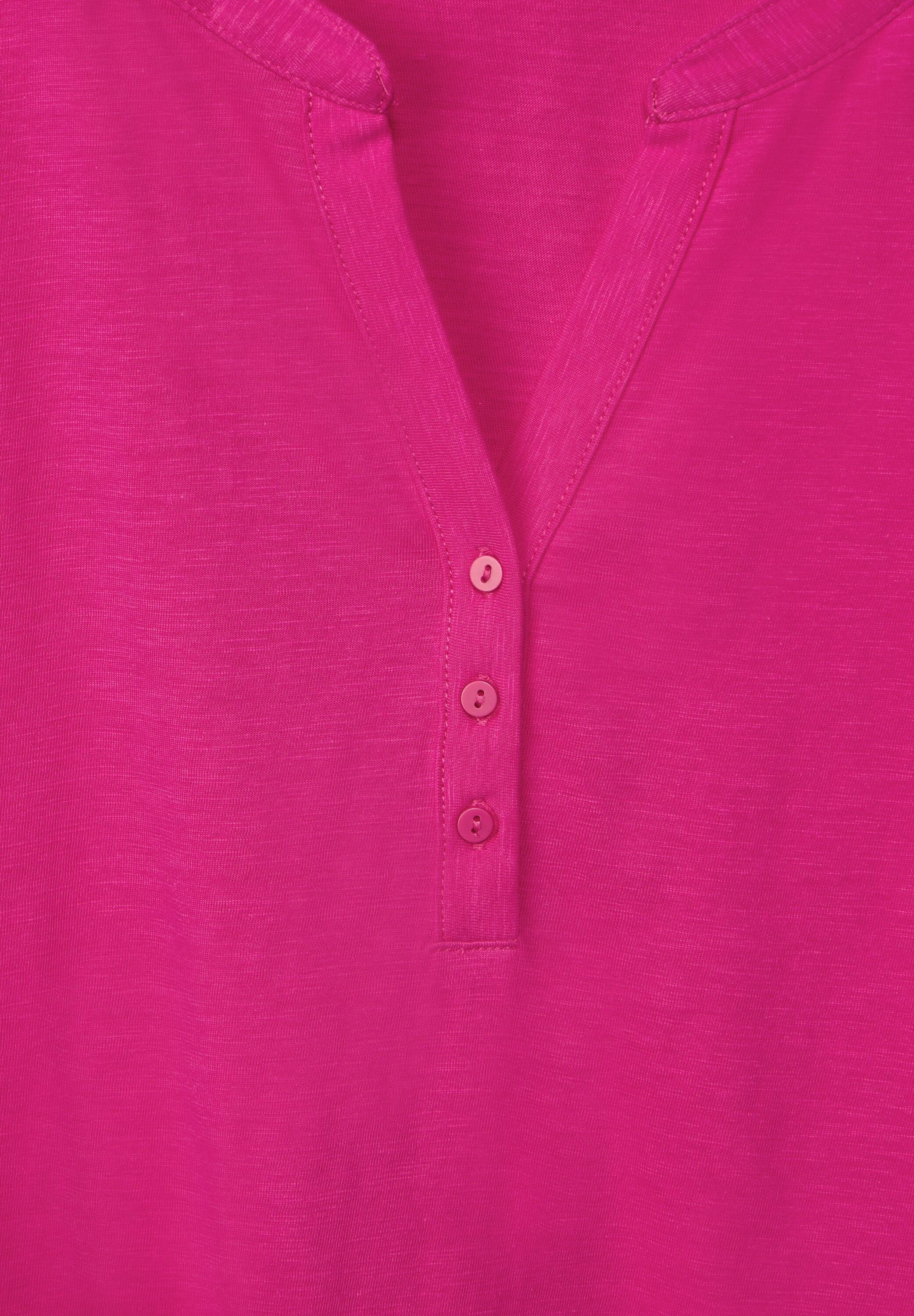 T-Shirt pink in Unifarbe STREET ONE nu
