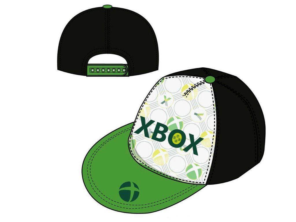 Xbox Baseball Cap XBOX Basecap Schirmmütze weiß