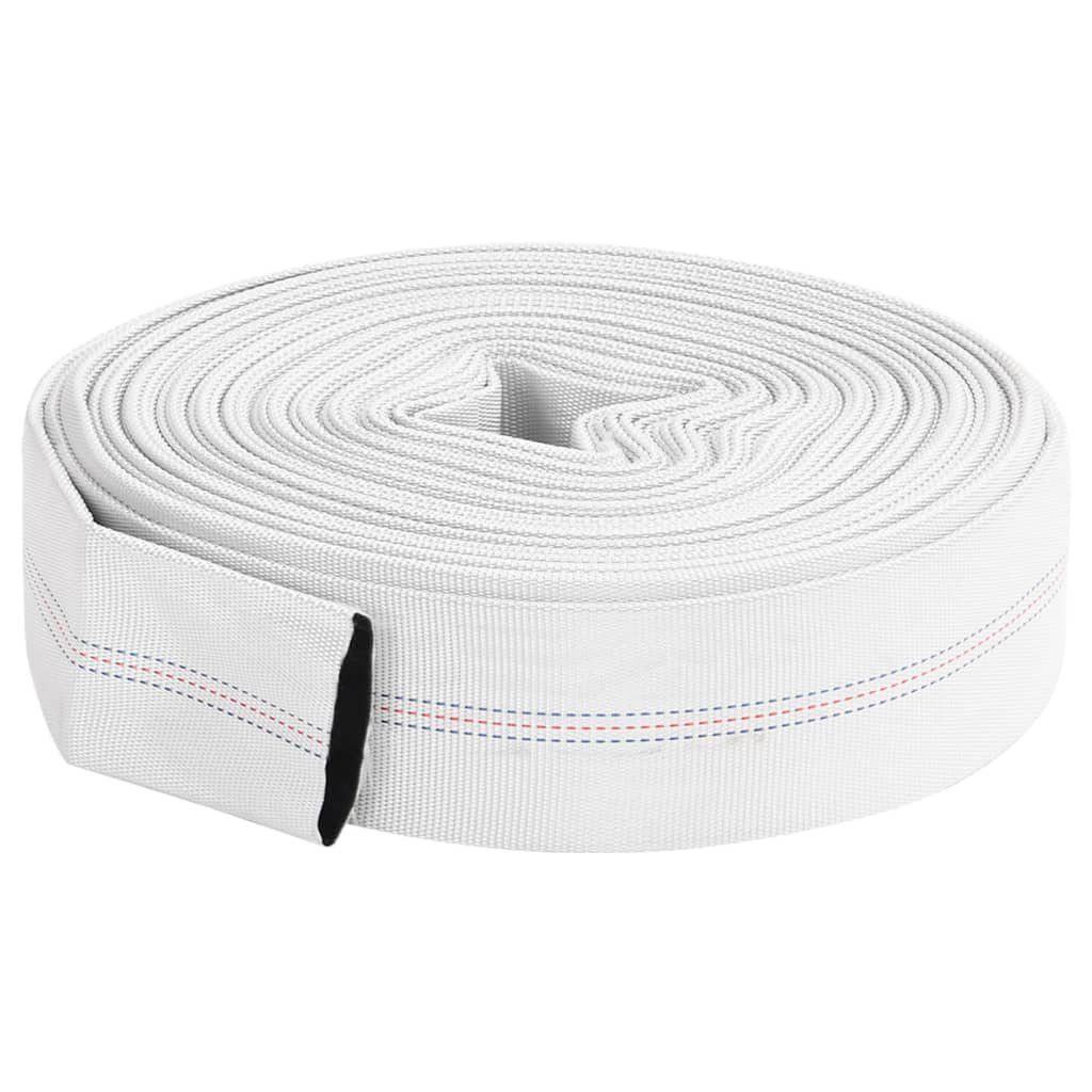 vidaXL Wischwasserschlauch Flachschlauch 20 m 2" PVC