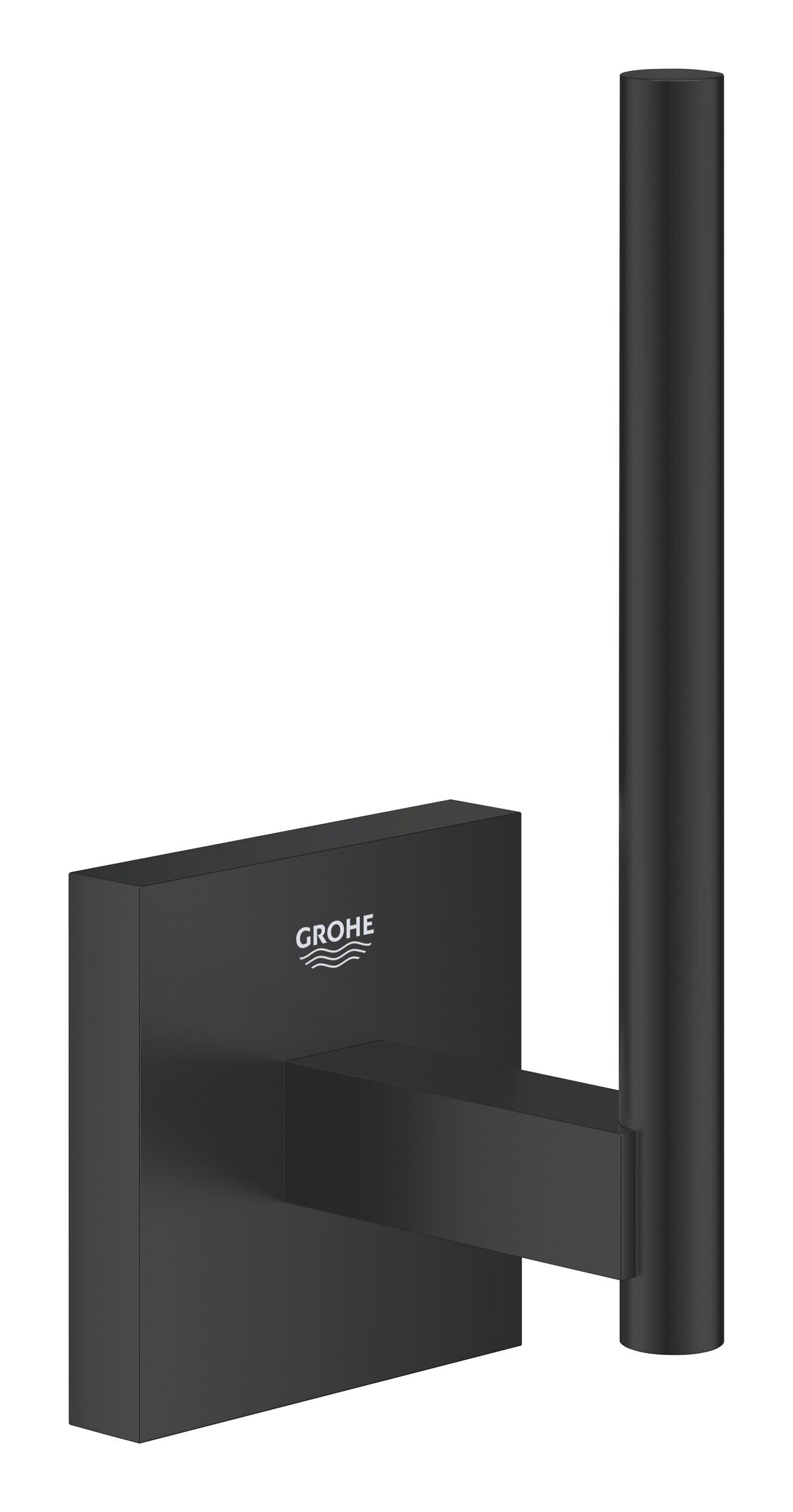 Grohe Toilettenpapierhalter Start Cube, Reservepapierhalter - Mattschwarz