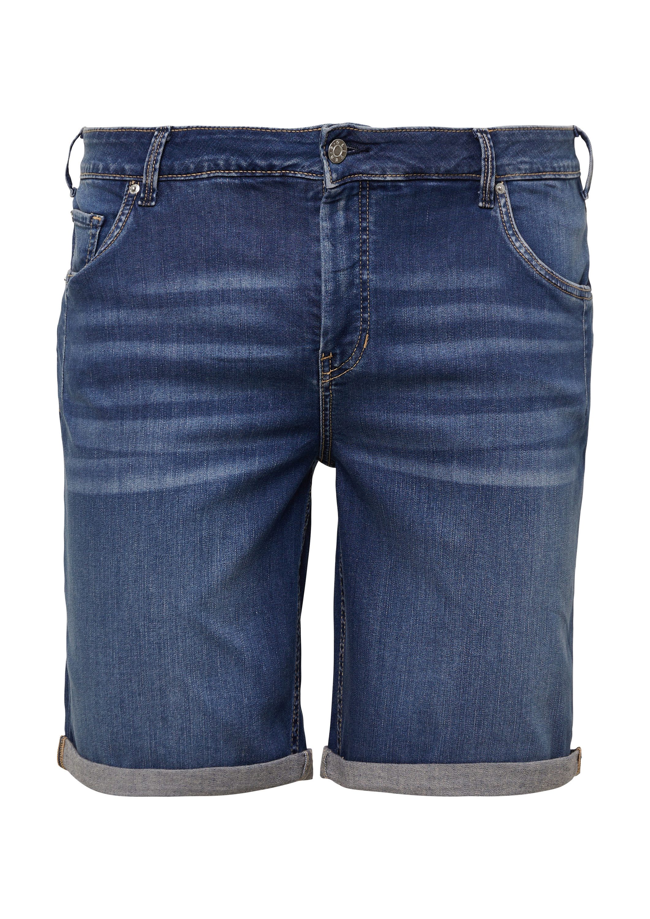 s.Oliver Jeansshorts Jeans-Hose Bermuda Jeans / Curvy Fit / Mid Rise / Slim günstig online kaufen