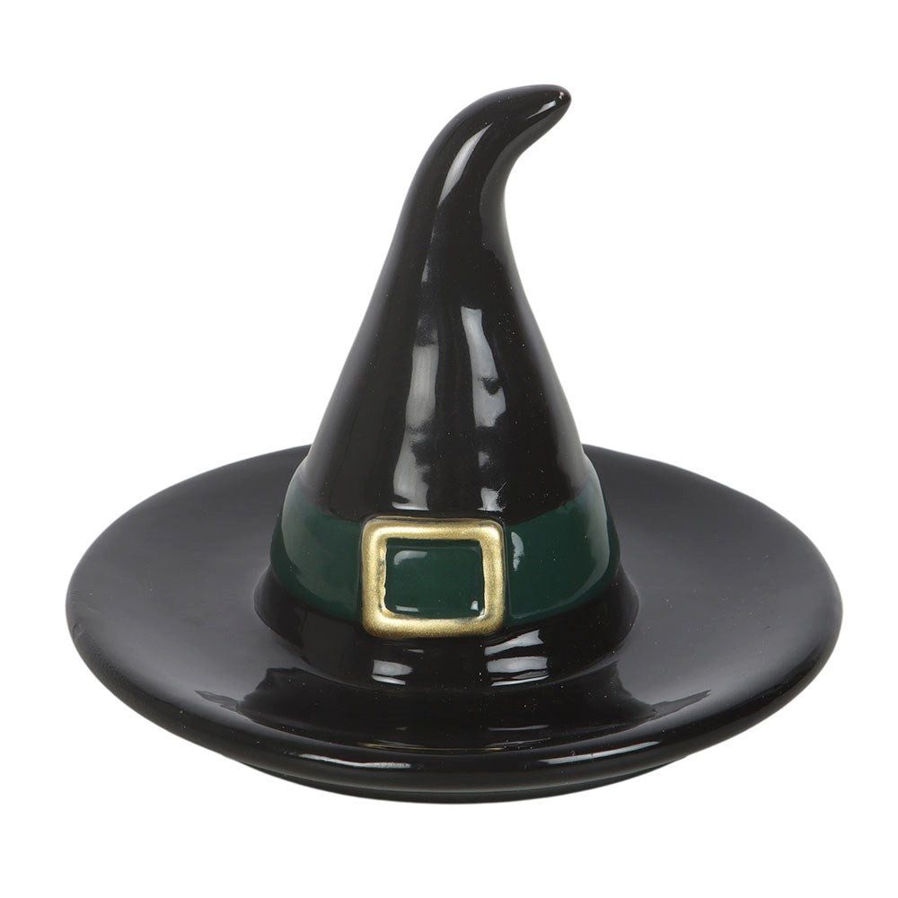 Something Different Dekoschale Gothic Deko Hexenhut "Witcy Hat" als Schmuckschale aus Keramik