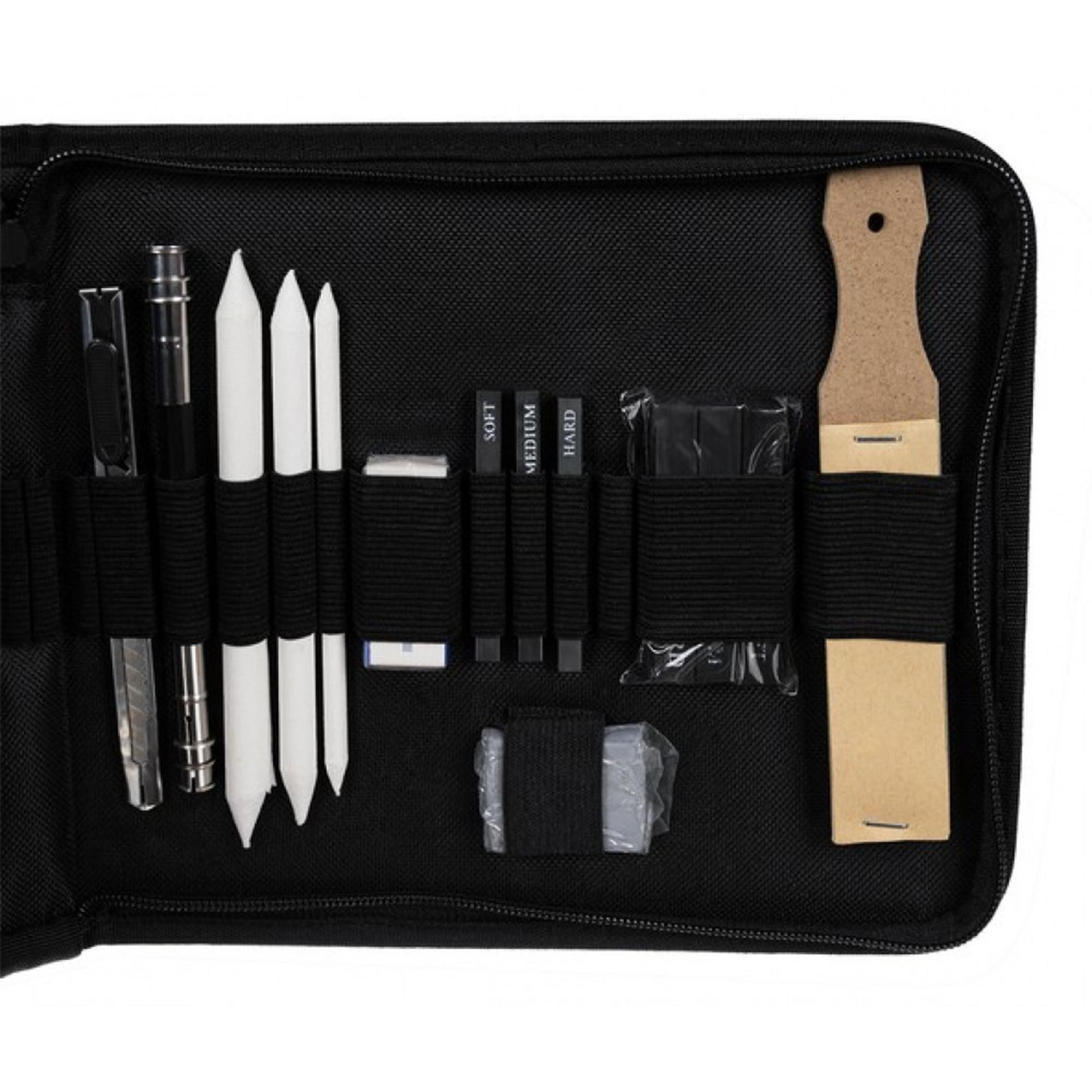 TSB Werk Bleistift Zeichnen Set Skizzierstifte Bleistifte 32 tlg Set, (32-tlg), Skizzieren, Malen, Zeichenstift – Bild 4 von 5