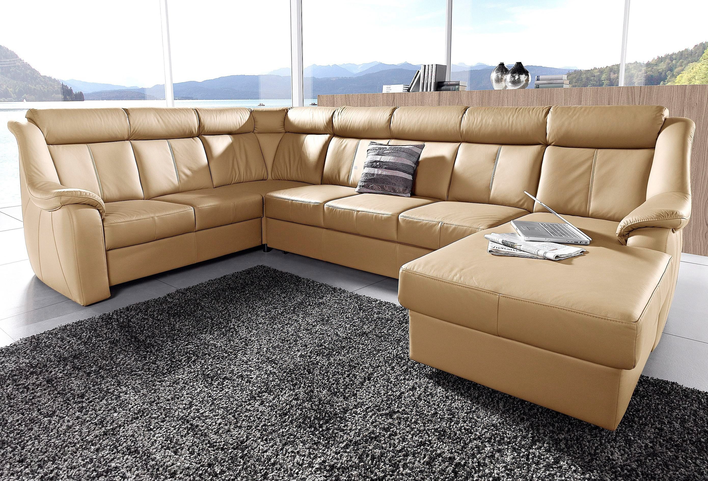 sit&more Wohnlandschaft Basel U-Form, wahlweise mit Relaxfunktion