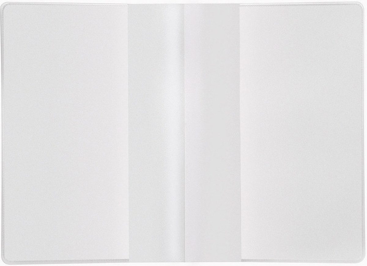 Schreibgeräteetui Doppelhülle 148x105mm A6 transparent