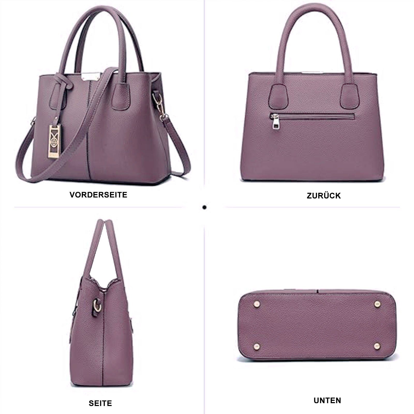 MODFU Henkeltasche Handtasche Umhängetasche Tragetasche Aktentasche günstig online kaufen