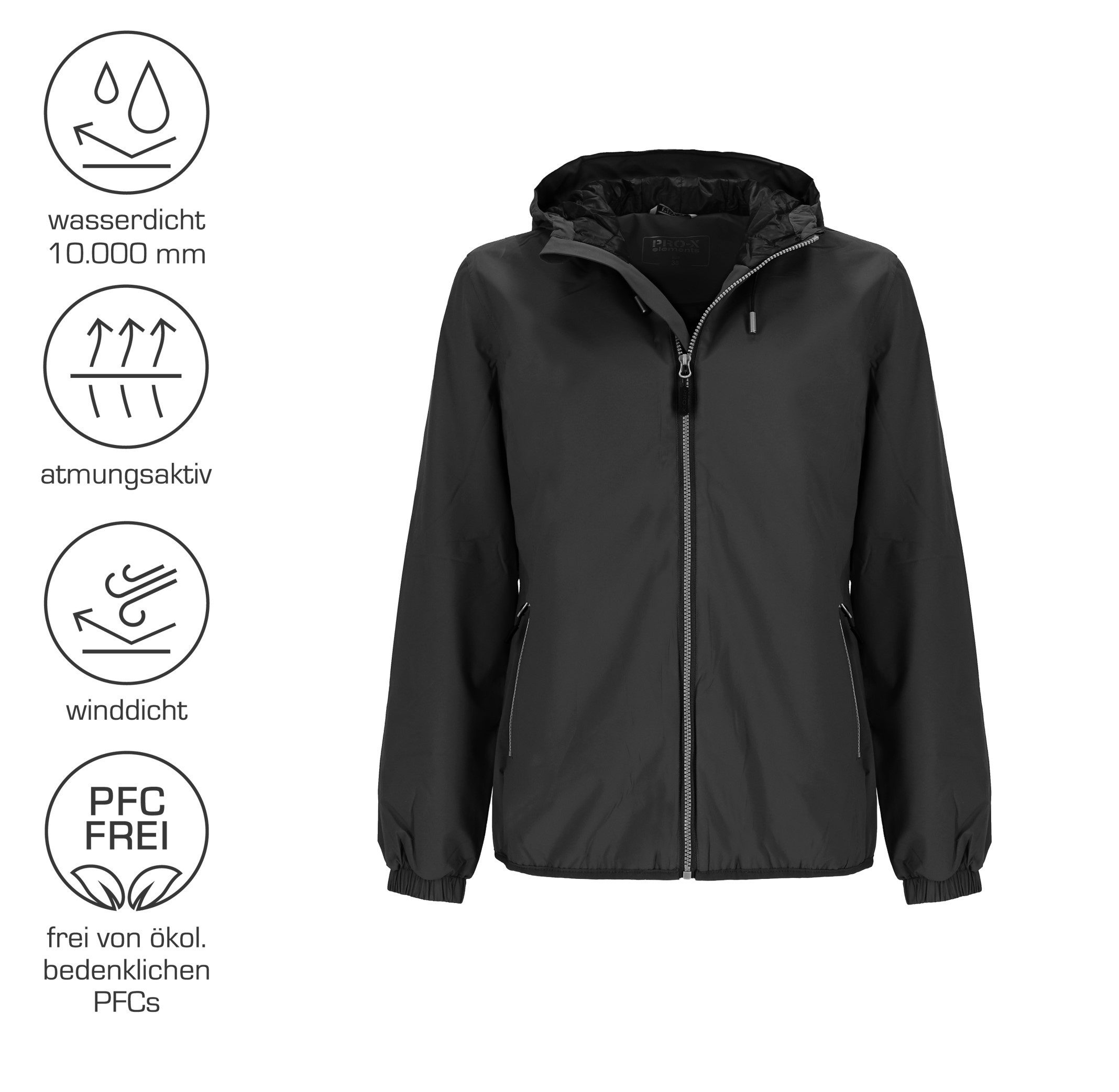 PRO-X ELEMENTS Funktionsjacke BERTA Wasserdicht