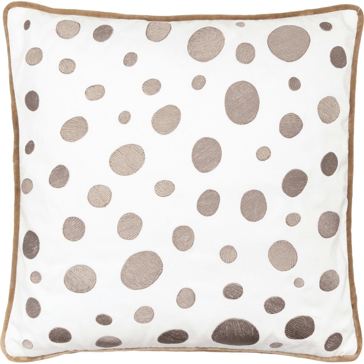 Greengate Подушкиhülle Neva Подушкиhülle mit Stickerei beige 40x40cm