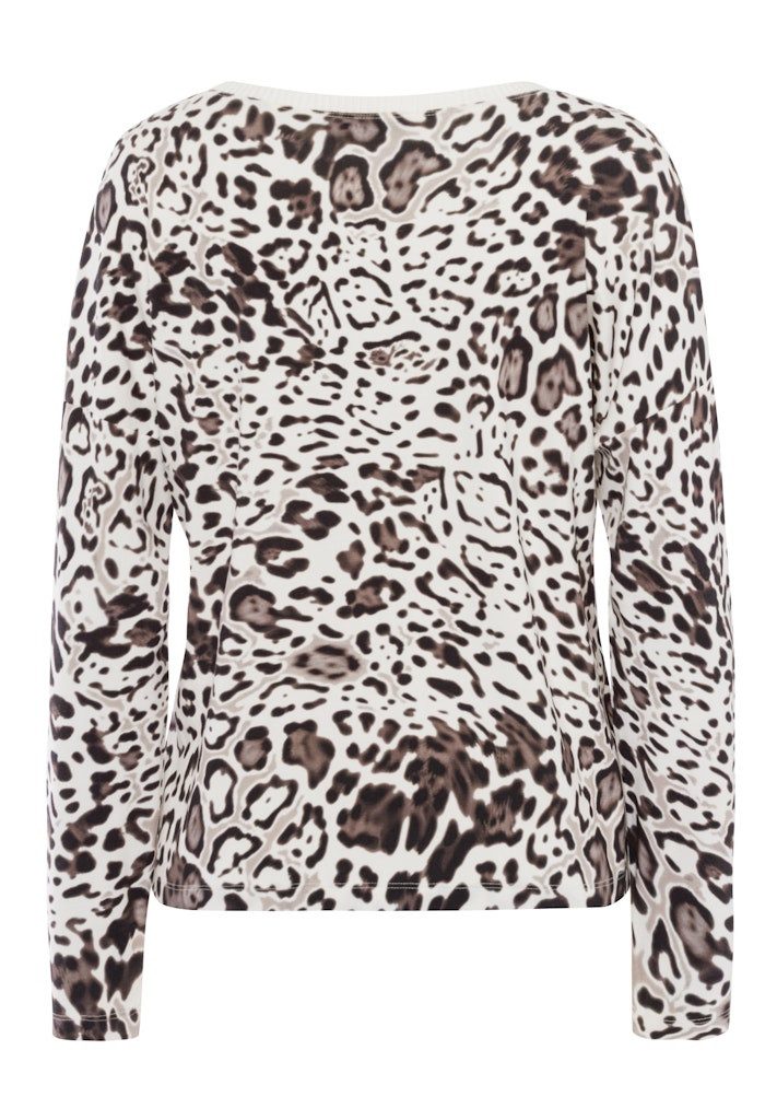 TUZZI Sweatshirt Leopard Weiche Viskosequalität mit elastischem Anteil günstig online kaufen