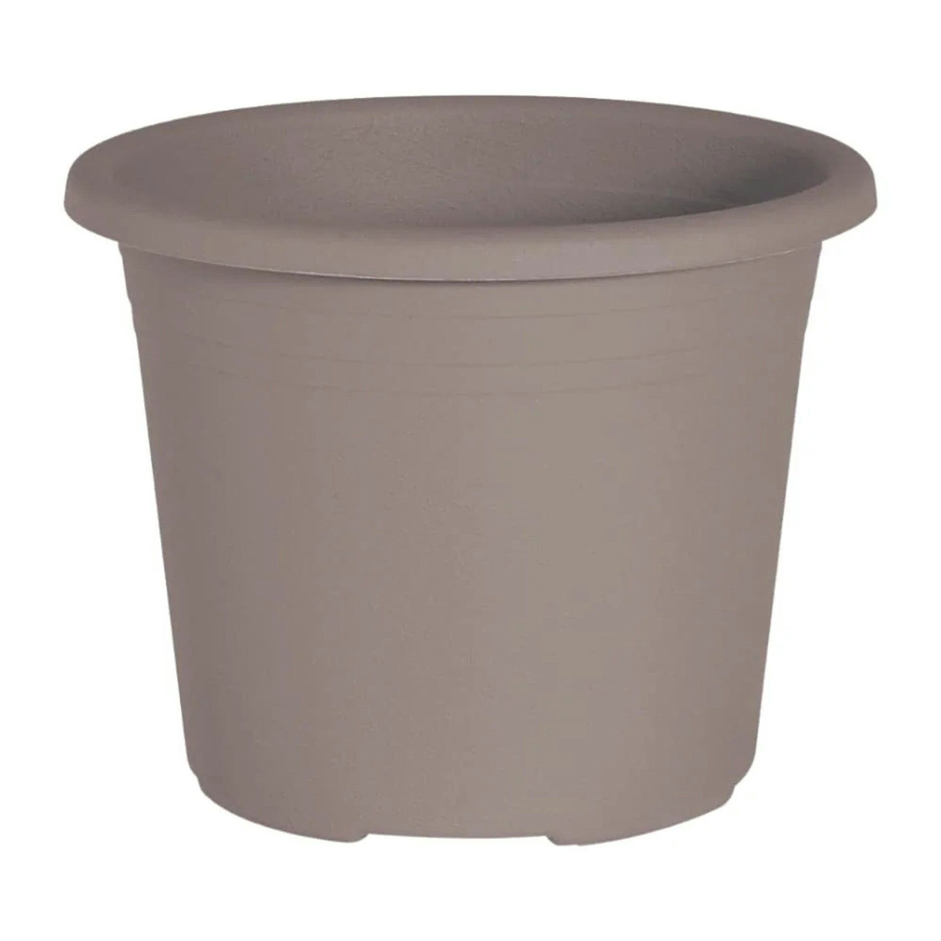 Geli Blumentopf Blumentopf CYLINDRO, ca. 20 cm, 3 Liter, taupe