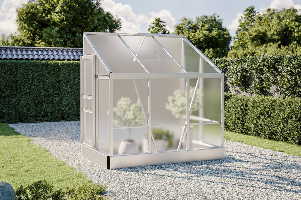OUTFLEXX Gewächshaus silberfarben | Rabatt: 24%