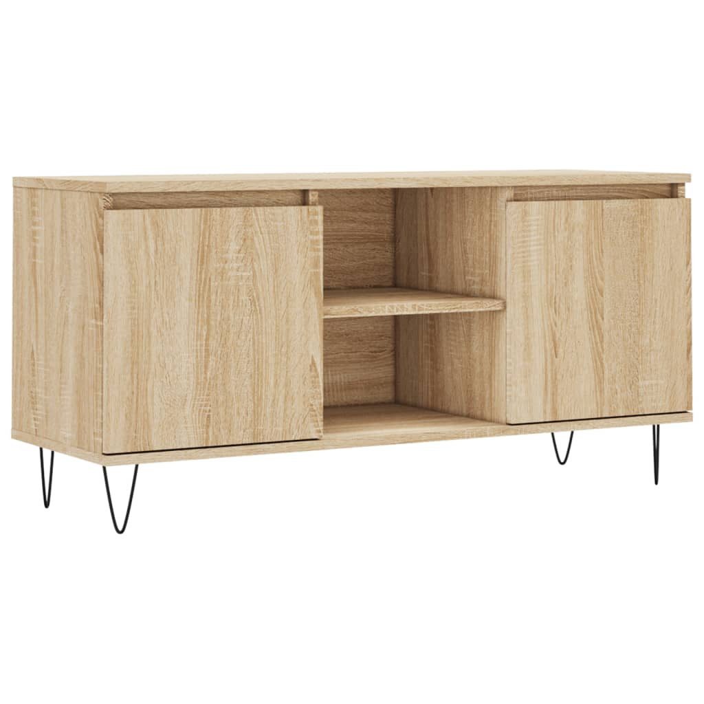vidaXL TV-Schrank TV-Schrank Sonoma-Eiche 104x35x50 cm günstig online kaufen