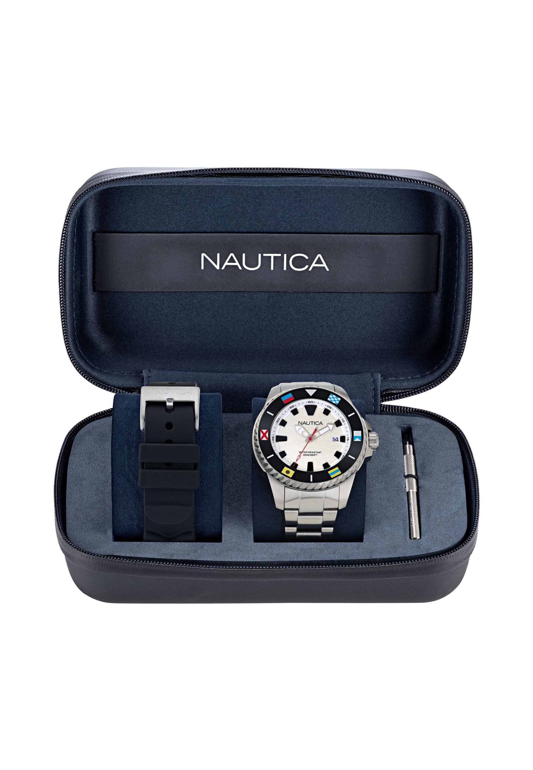 NAUTICA Quarzuhr NCT SEA DIVE, (1-tlg., Not a set – not applicable to this product), Quarz Analog