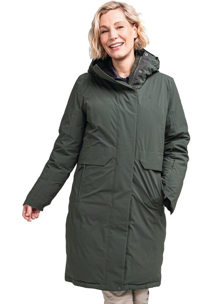 Schöffel Daunenmantel Down Parka Canterbury (4-Wege-Stretch, sehr warm, wasserdicht)