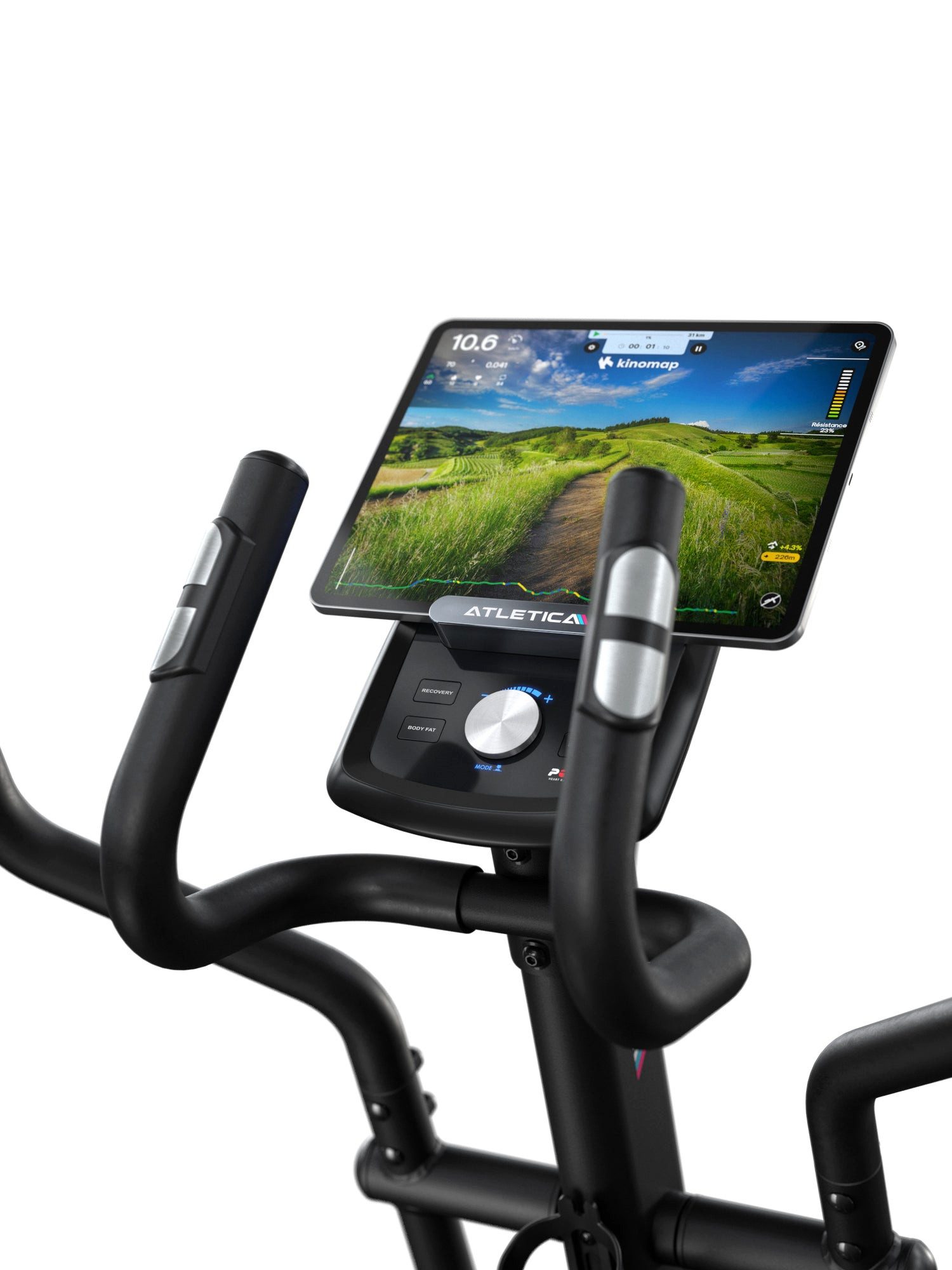 ATLETICA Crosstrainer-Ergometer Summit Crosstrainer, Kompakter, klappbarer Premium-Crosstrainer